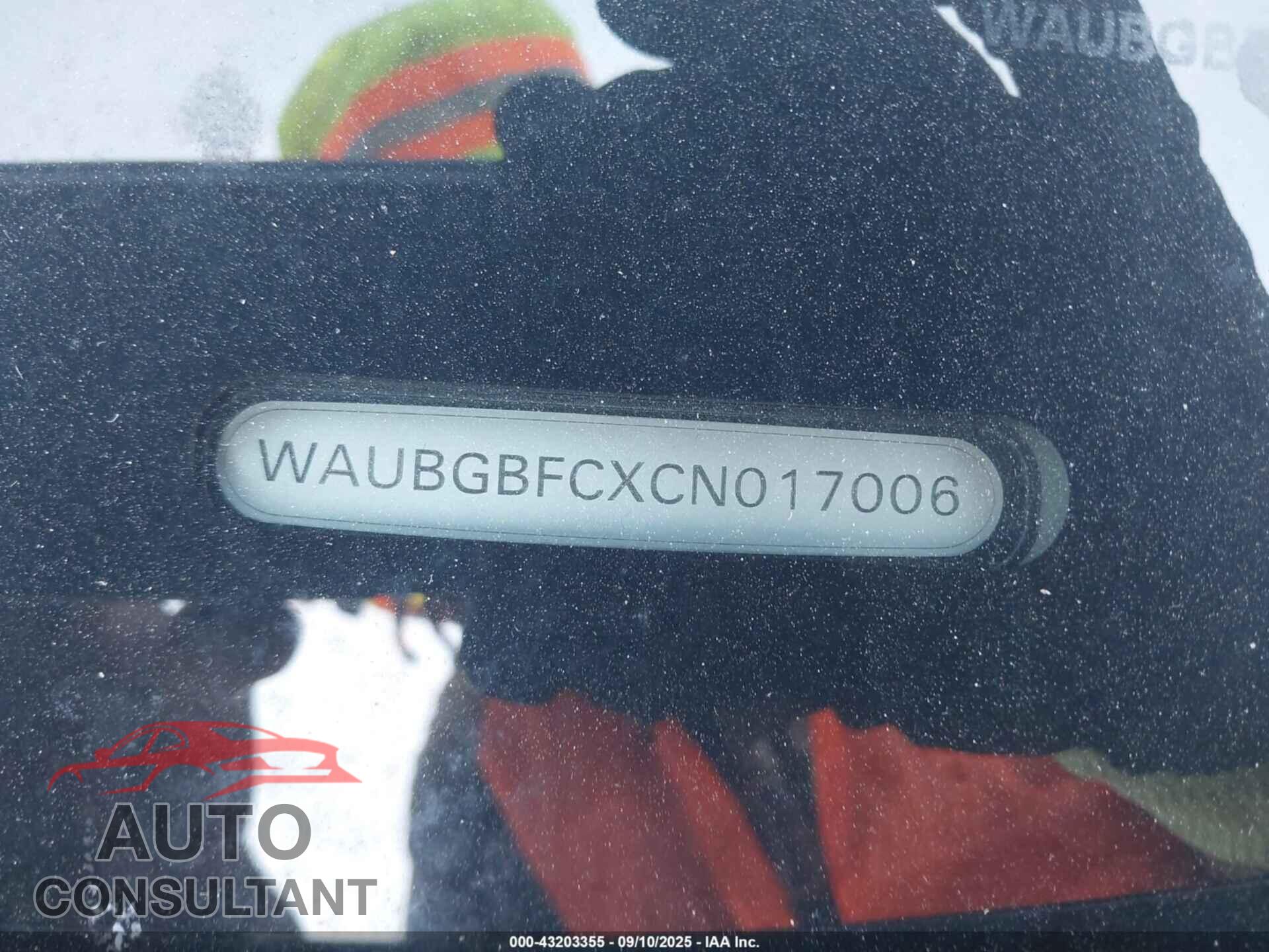 AUDI A6 2012 - WAUBGBFCXCN017006