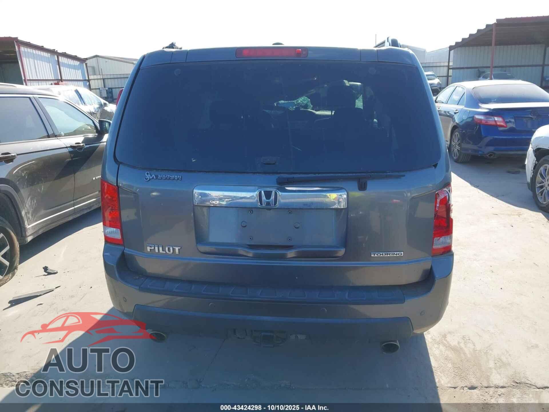 HONDA PILOT 2011 - 5FNYF3H92BB036010
