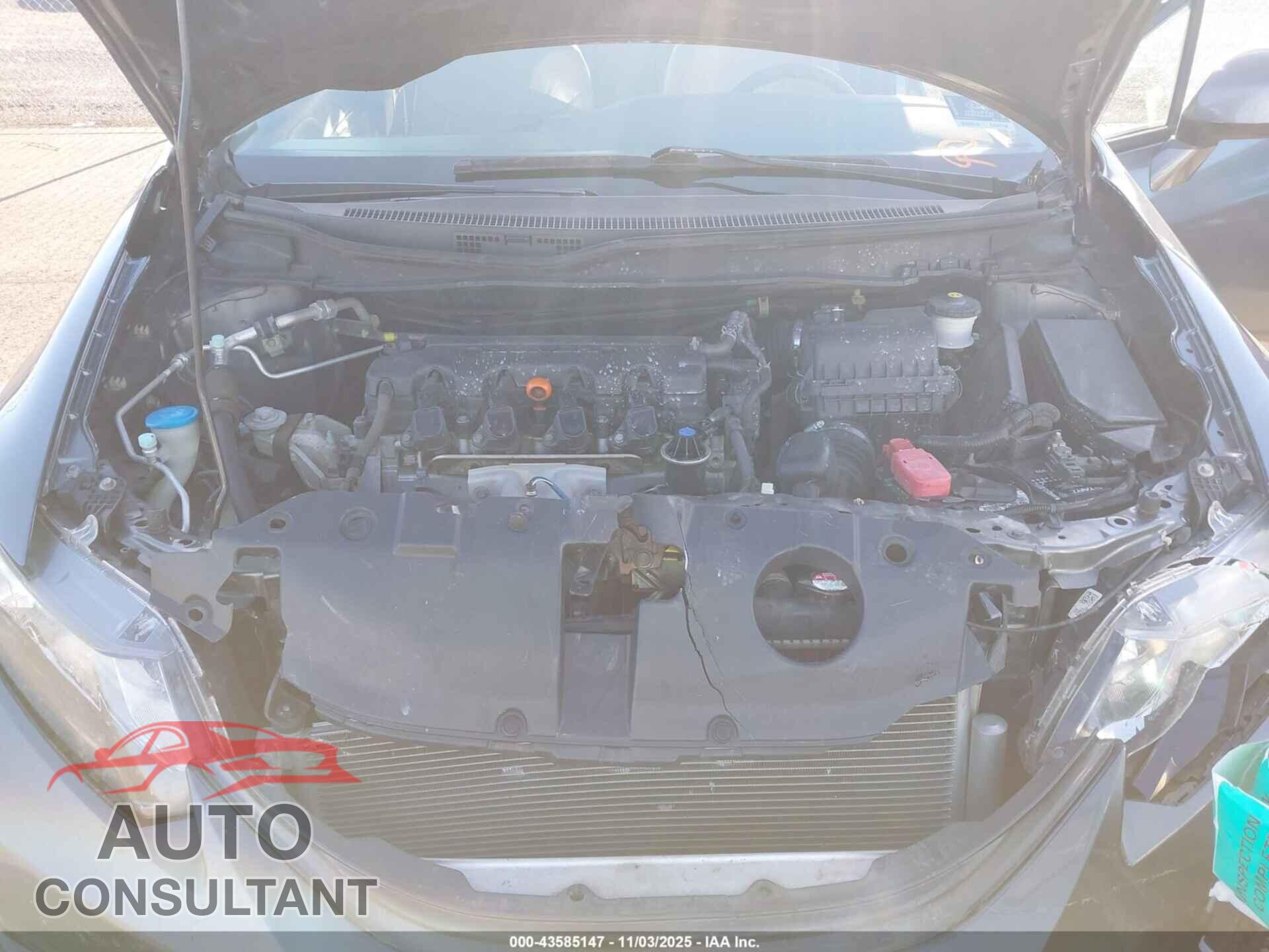 HONDA CIVIC 2013 - 19XFB2F94DE023994