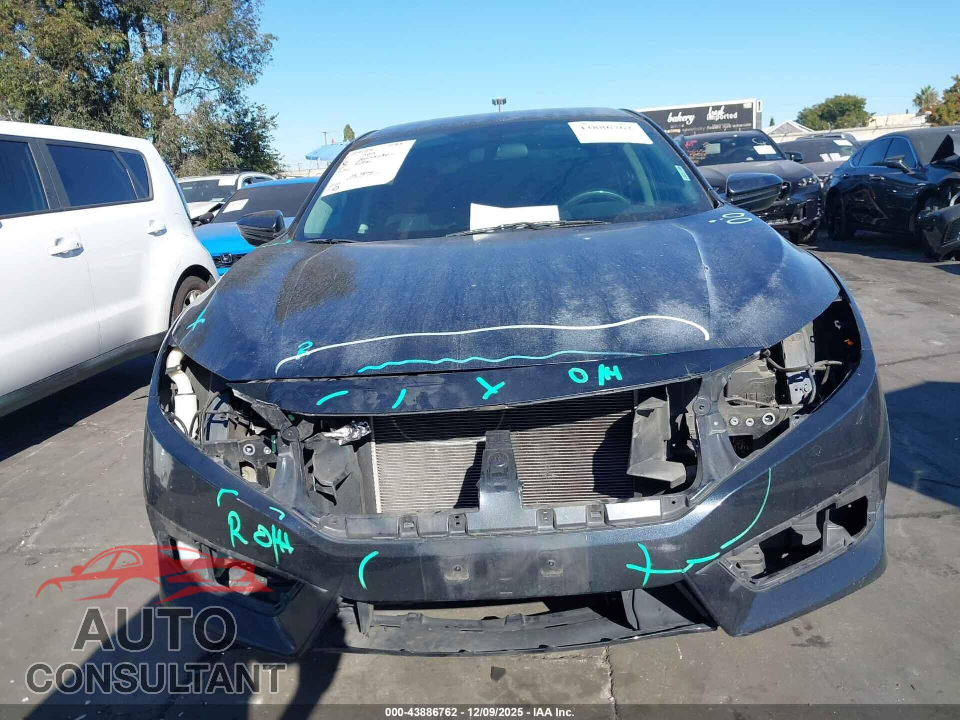 HONDA CIVIC 2017 - 2HGFC2F54HH502017