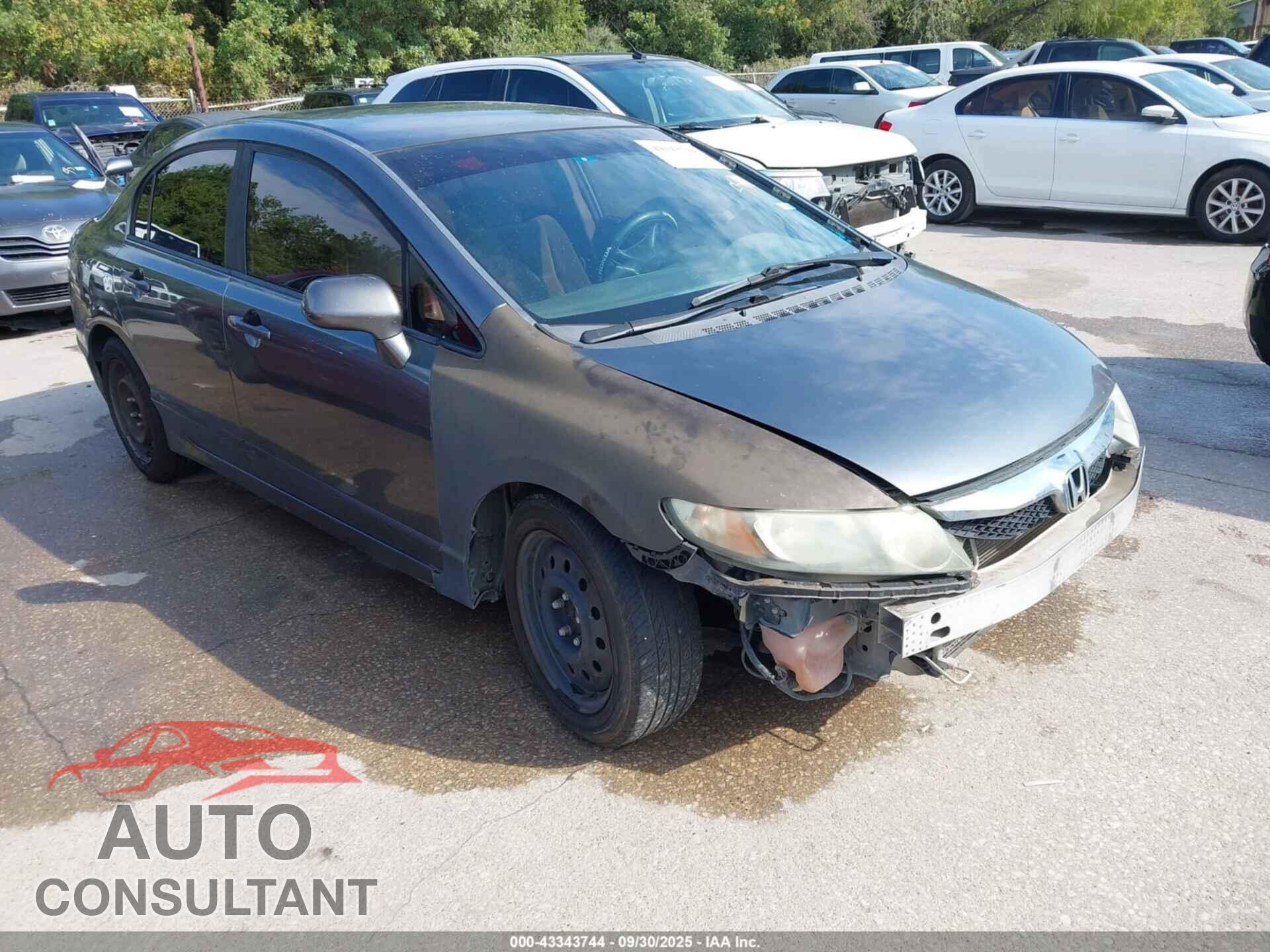 HONDA CIVIC 2010 - 19XFA1F58AE080804