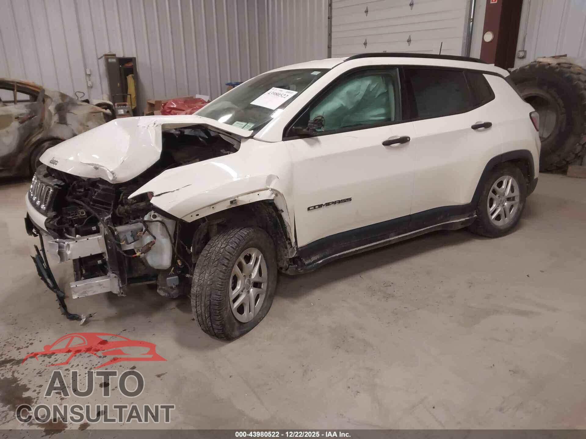 JEEP NEW COMPASS 2017 - 3C4NJDAB2HT596933