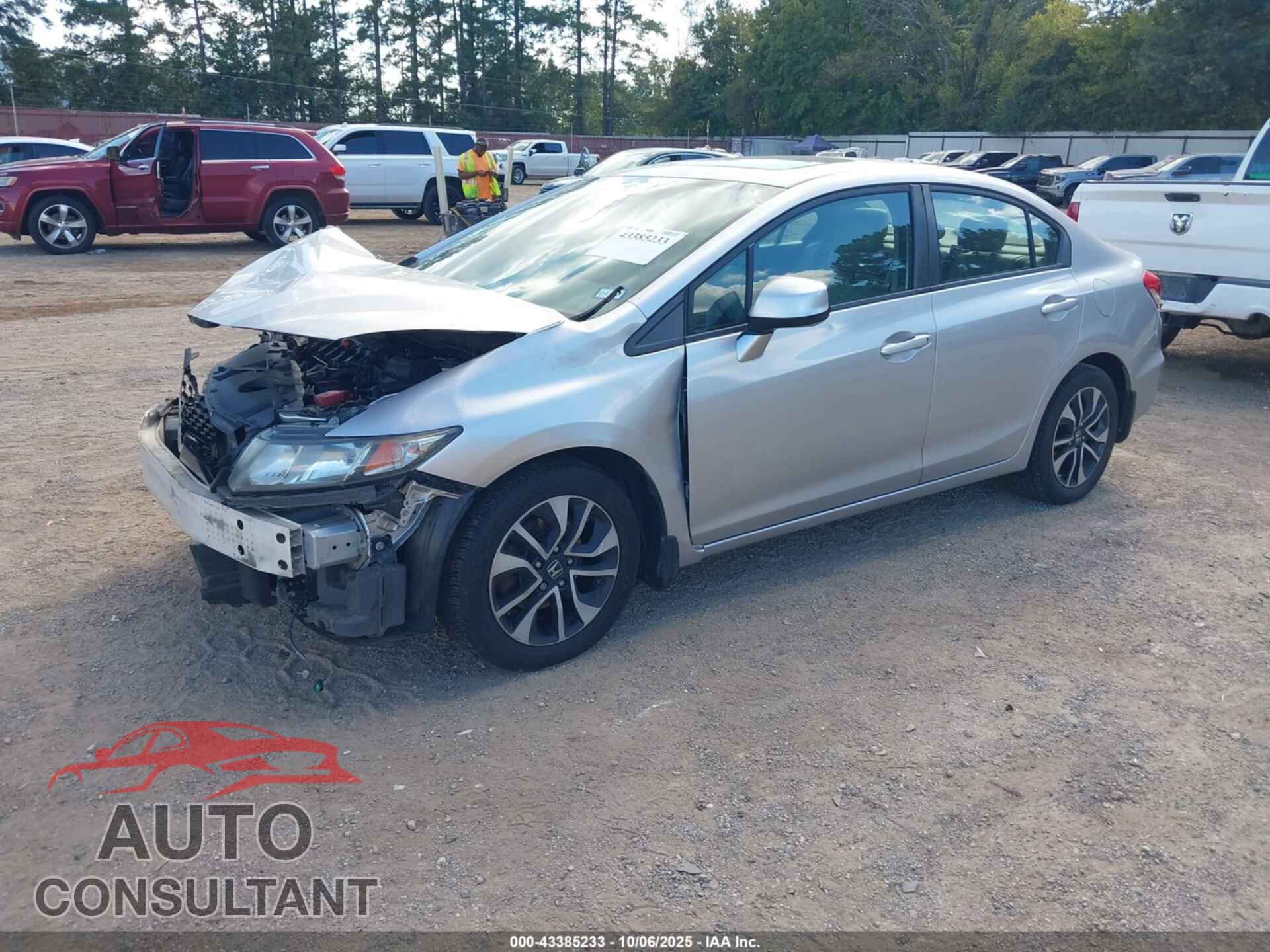 HONDA CIVIC 2013 - 19XFB2F93DE032931