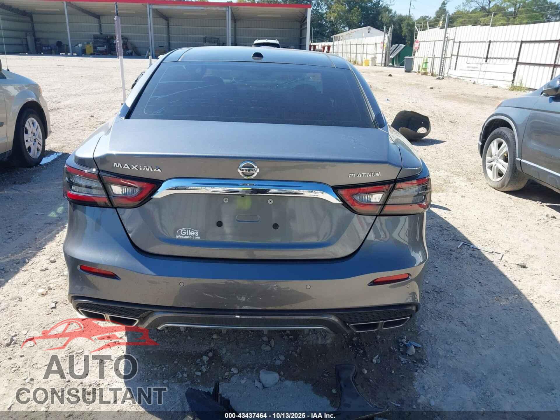 NISSAN MAXIMA 2020 - 1N4AA6FV6LC384995