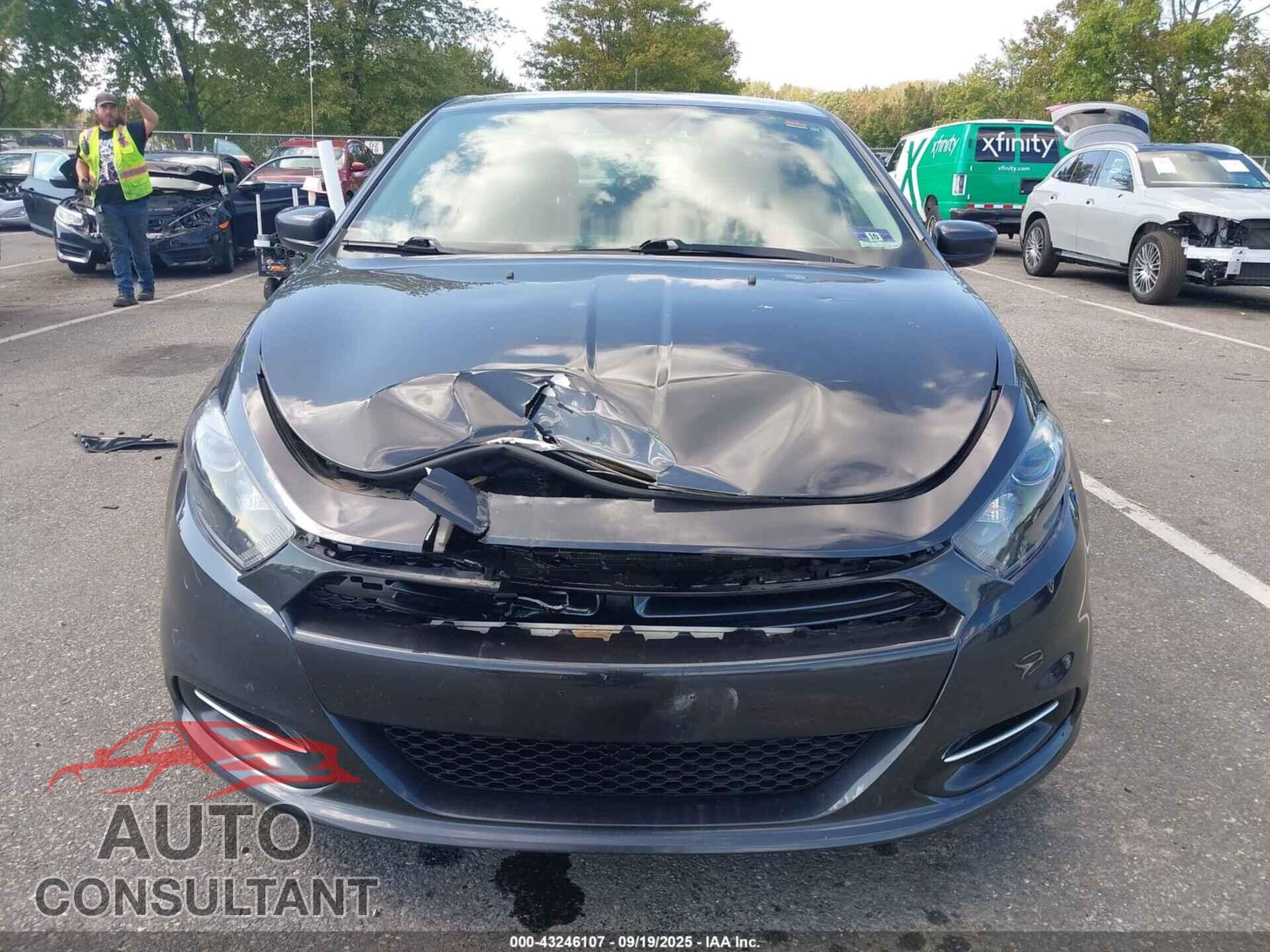 DODGE DART 2013 - 1C3CDFBA5DD302462