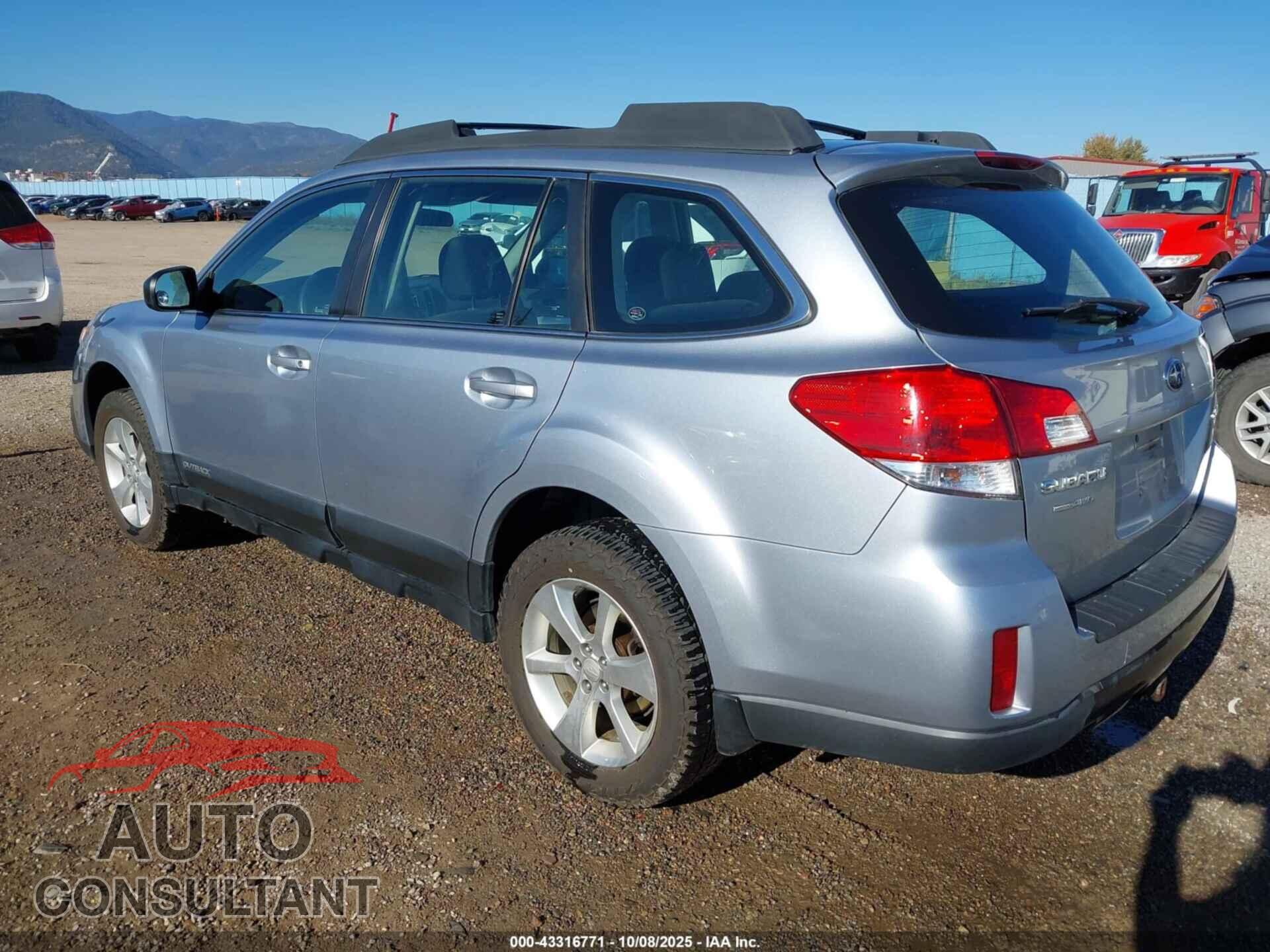 SUBARU OUTBACK 2014 - 4S4BRBAC0E3210070