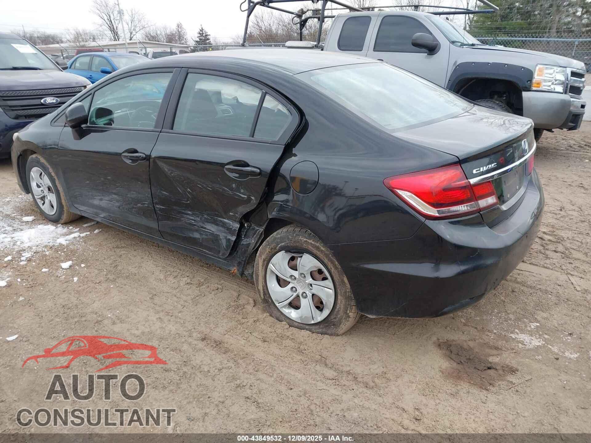 HONDA CIVIC 2013 - 19XFB2F54DE003094