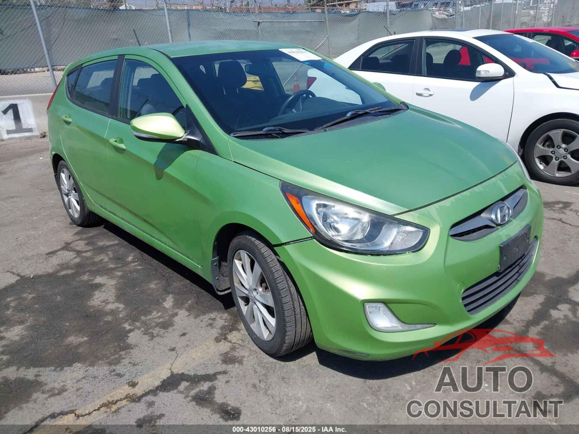 HYUNDAI ACCENT 2013 - KMHCU5AE0DU103390