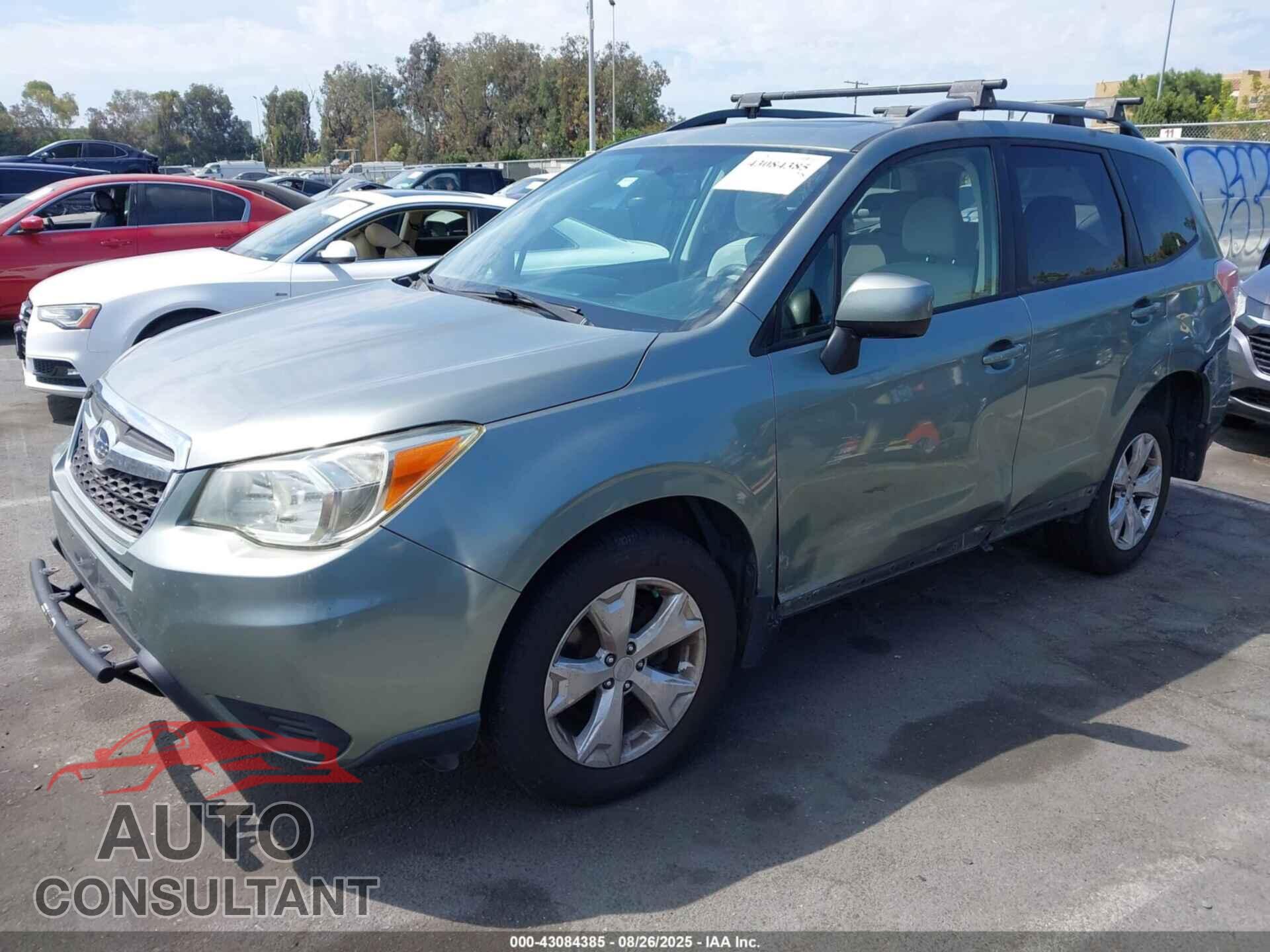 SUBARU FORESTER 2014 - JF2SJAEC2EH499229