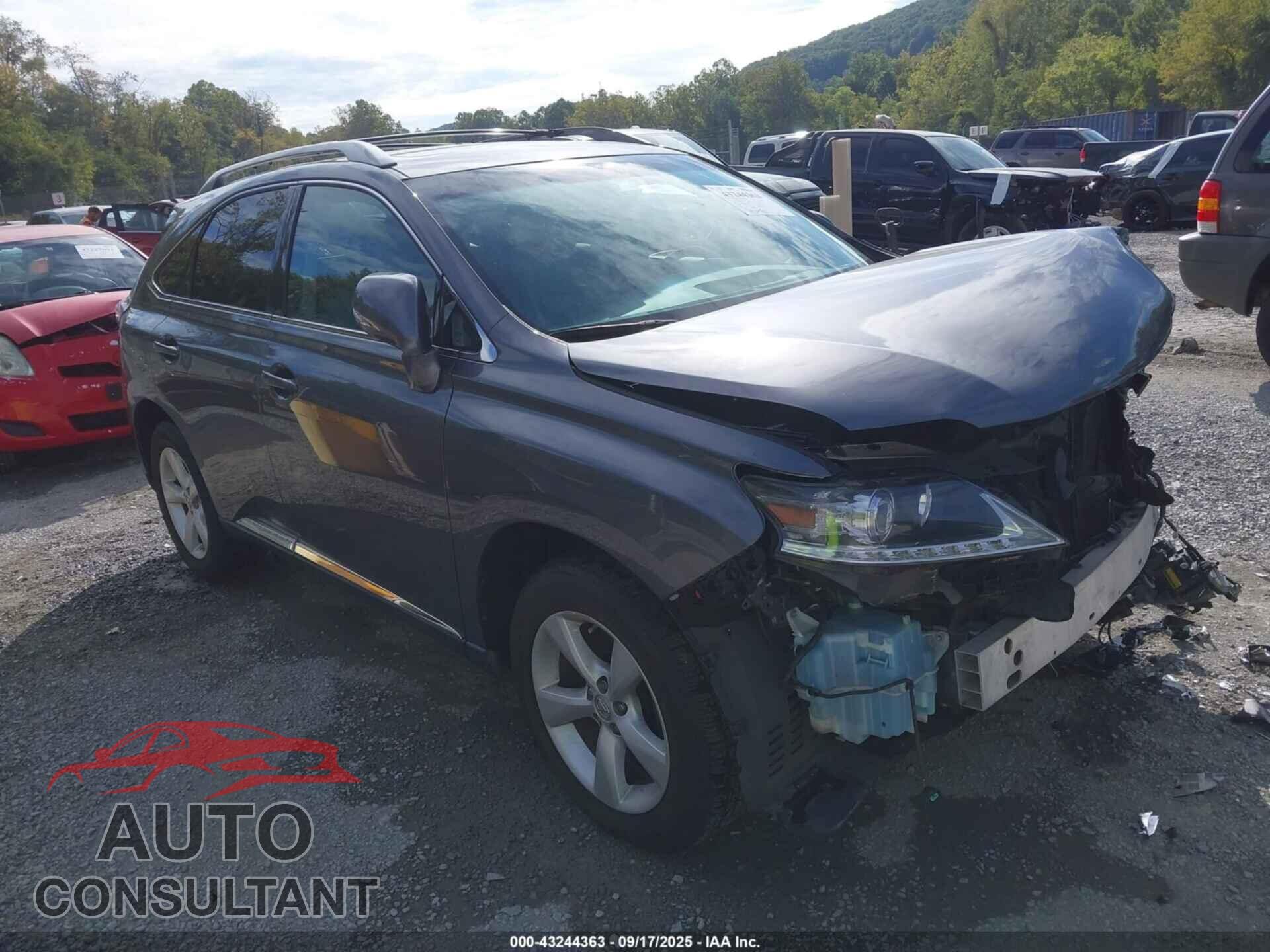 LEXUS RX 350 2013 - 2T2BK1BAXDC208943