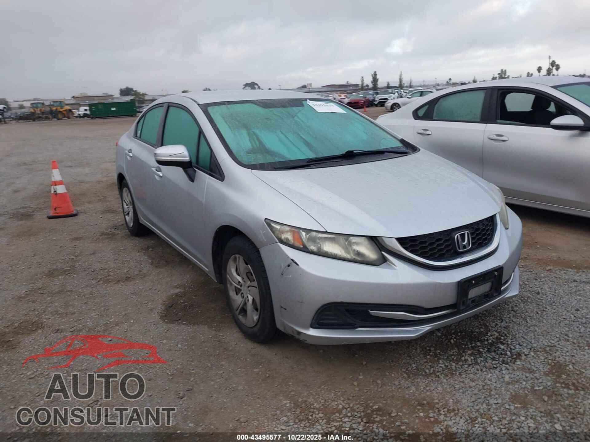 HONDA CIVIC 2015 - 2HGFB2F51FH526761