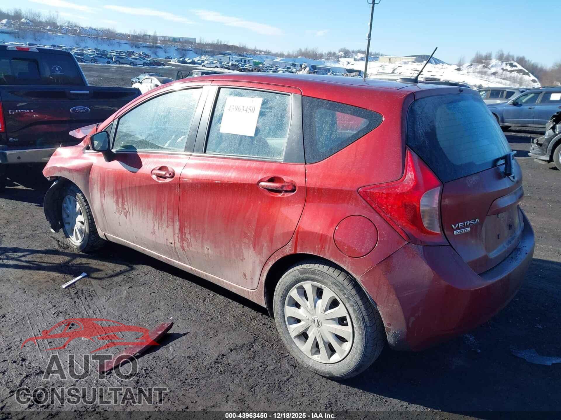 NISSAN VERSA NOTE 2016 - 3N1CE2CP2GL364312