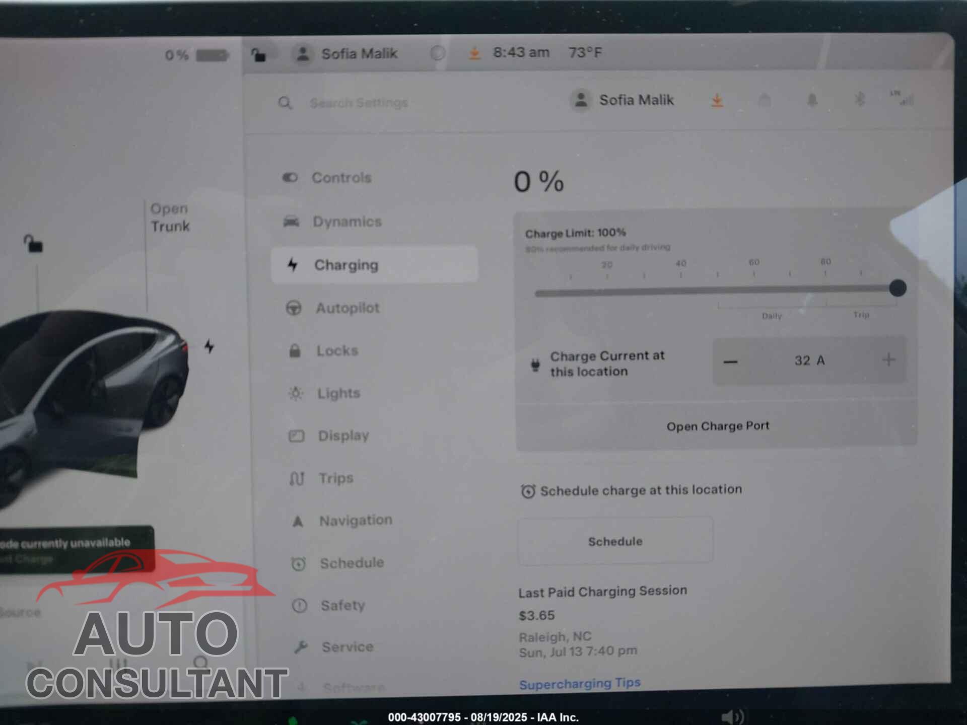 TESLA MODEL 3 2021 - 5YJ3E1EA4MF859413