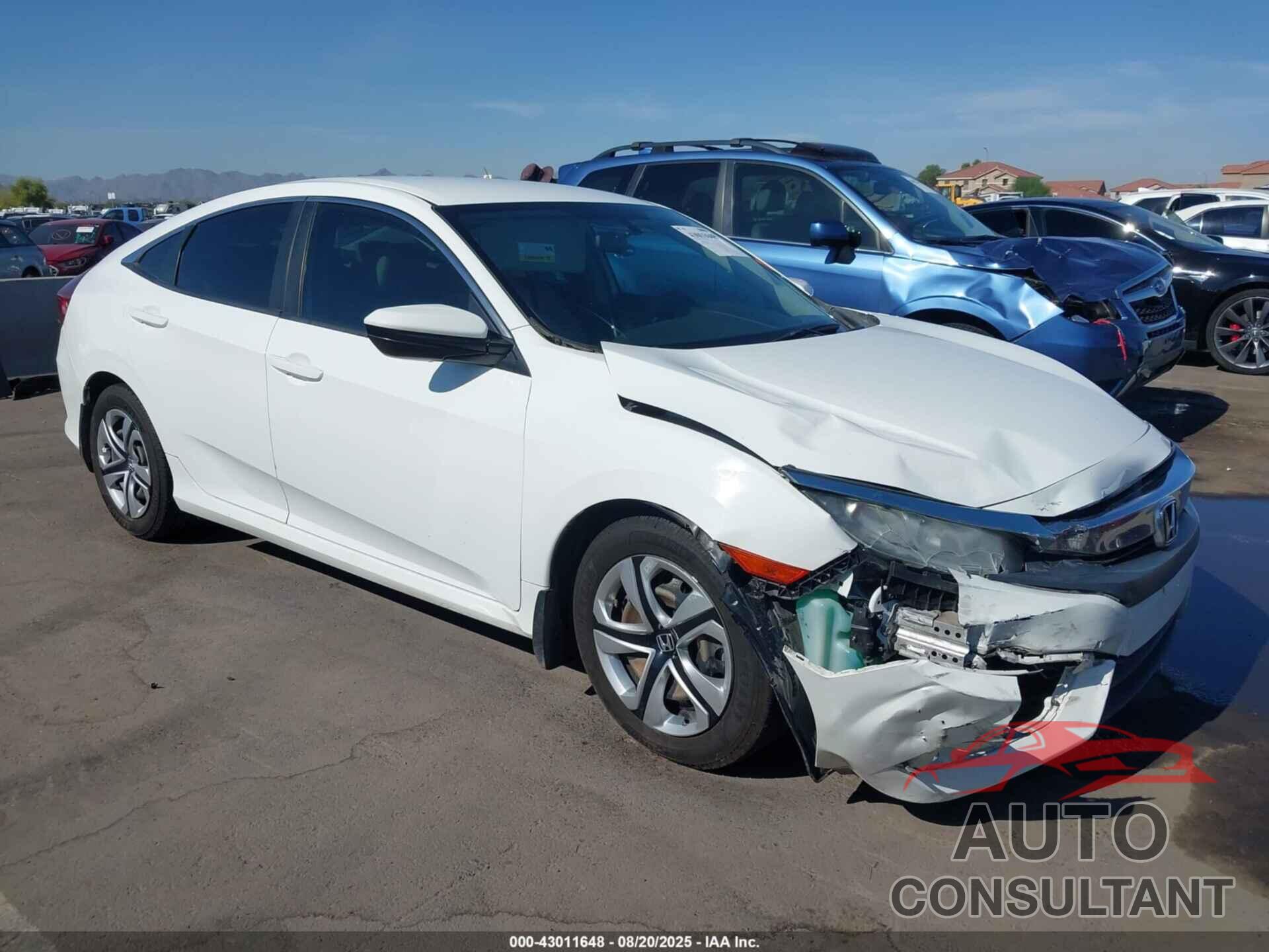 HONDA CIVIC 2017 - 19XFC2F58HE080490