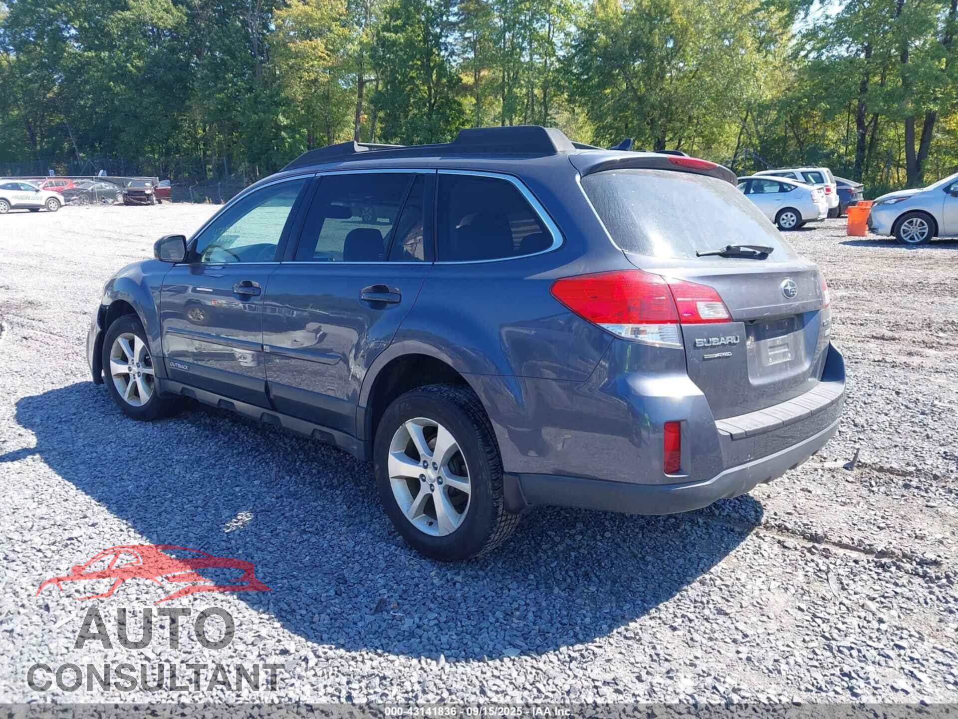 SUBARU OUTBACK 2014 - 4S4BRBMC8E3246360