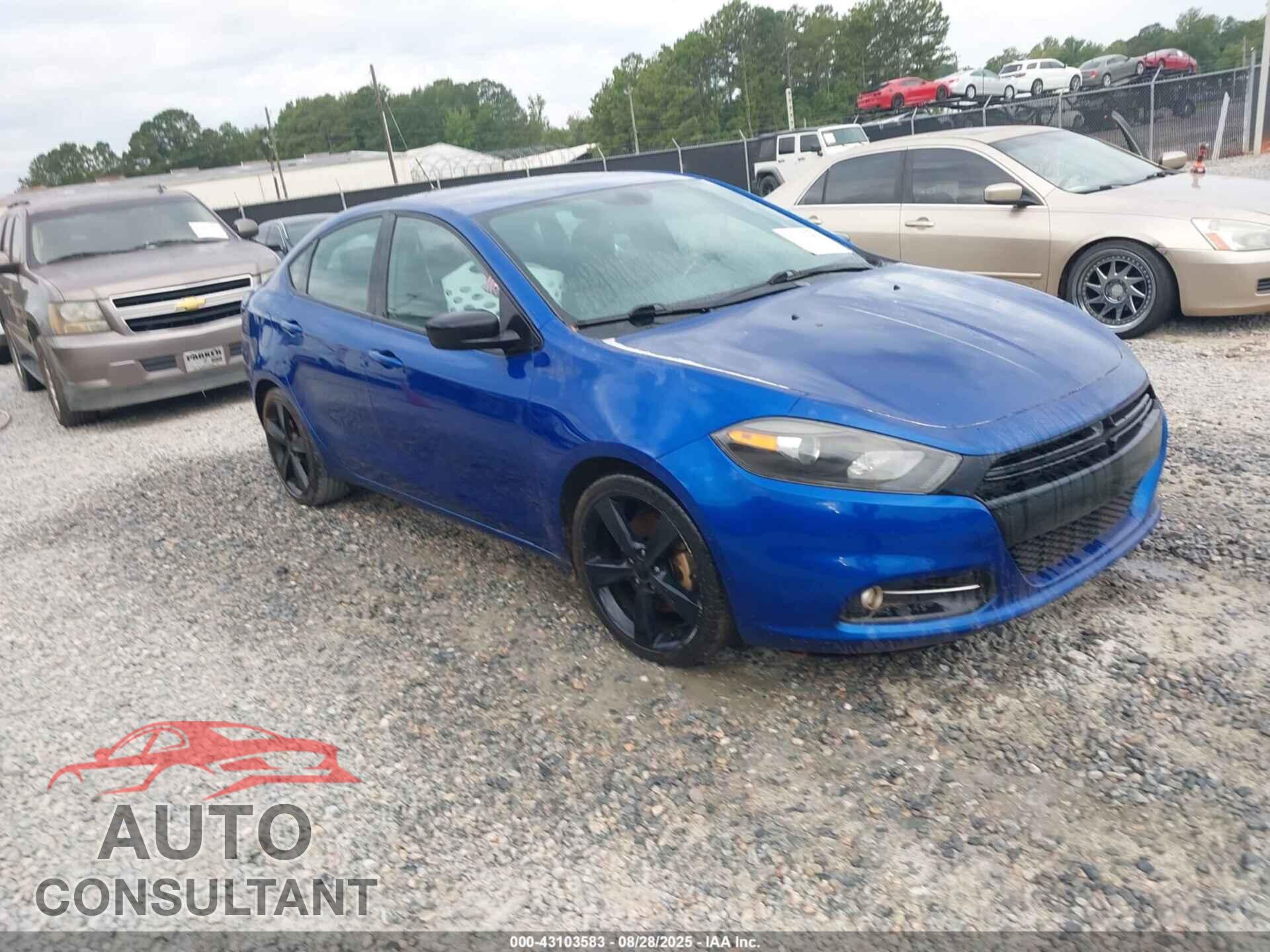 DODGE DART 2014 - 1C3CDFBB5ED801594