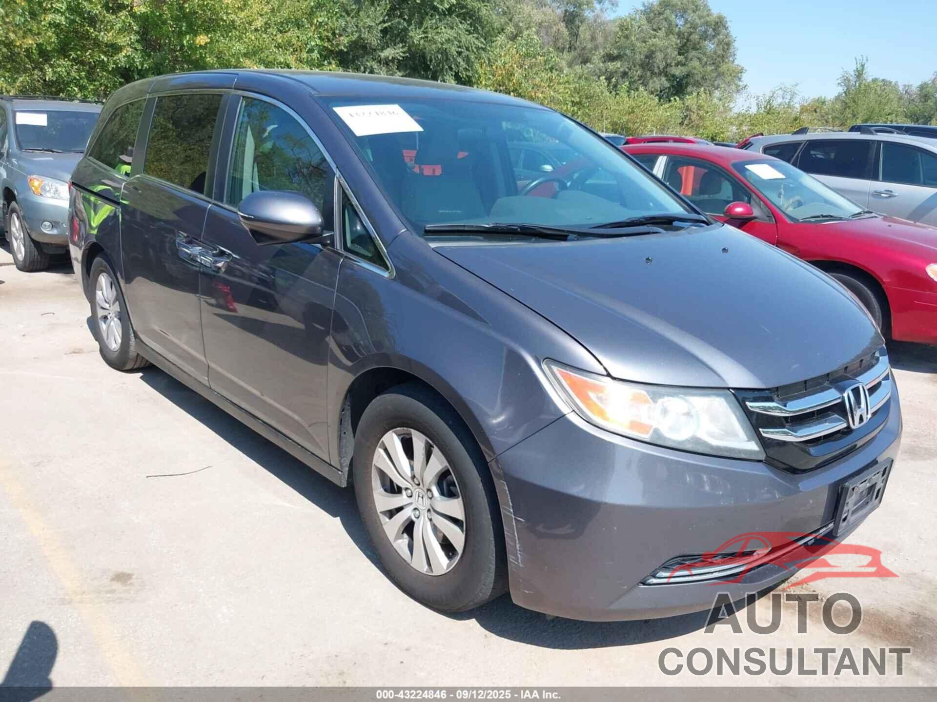 HONDA ODYSSEY 2016 - 5FNRL5H31GB094654