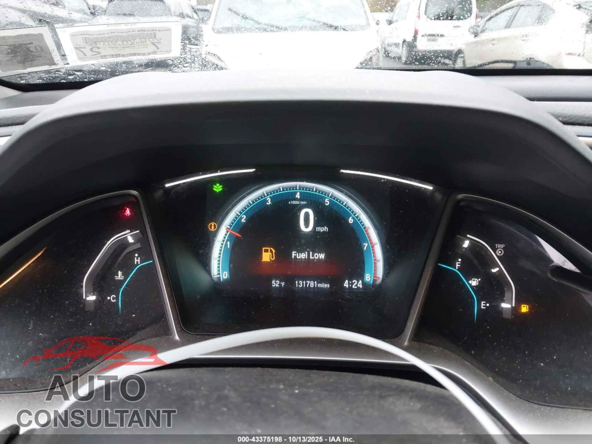 HONDA CIVIC 2017 - 19XFC1E36HE013994
