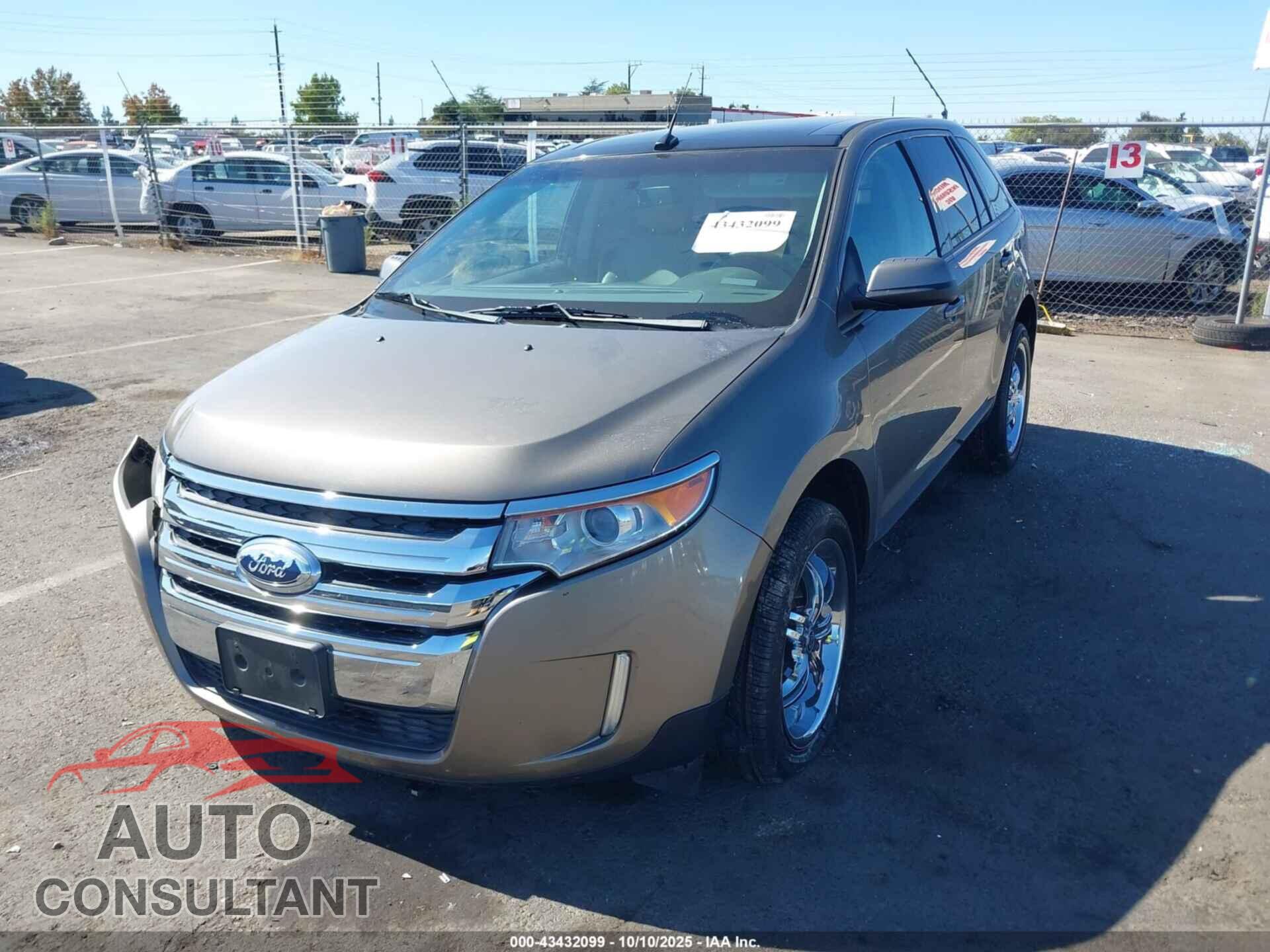 FORD EDGE 2013 - 2FMDK3JC3DBE26612