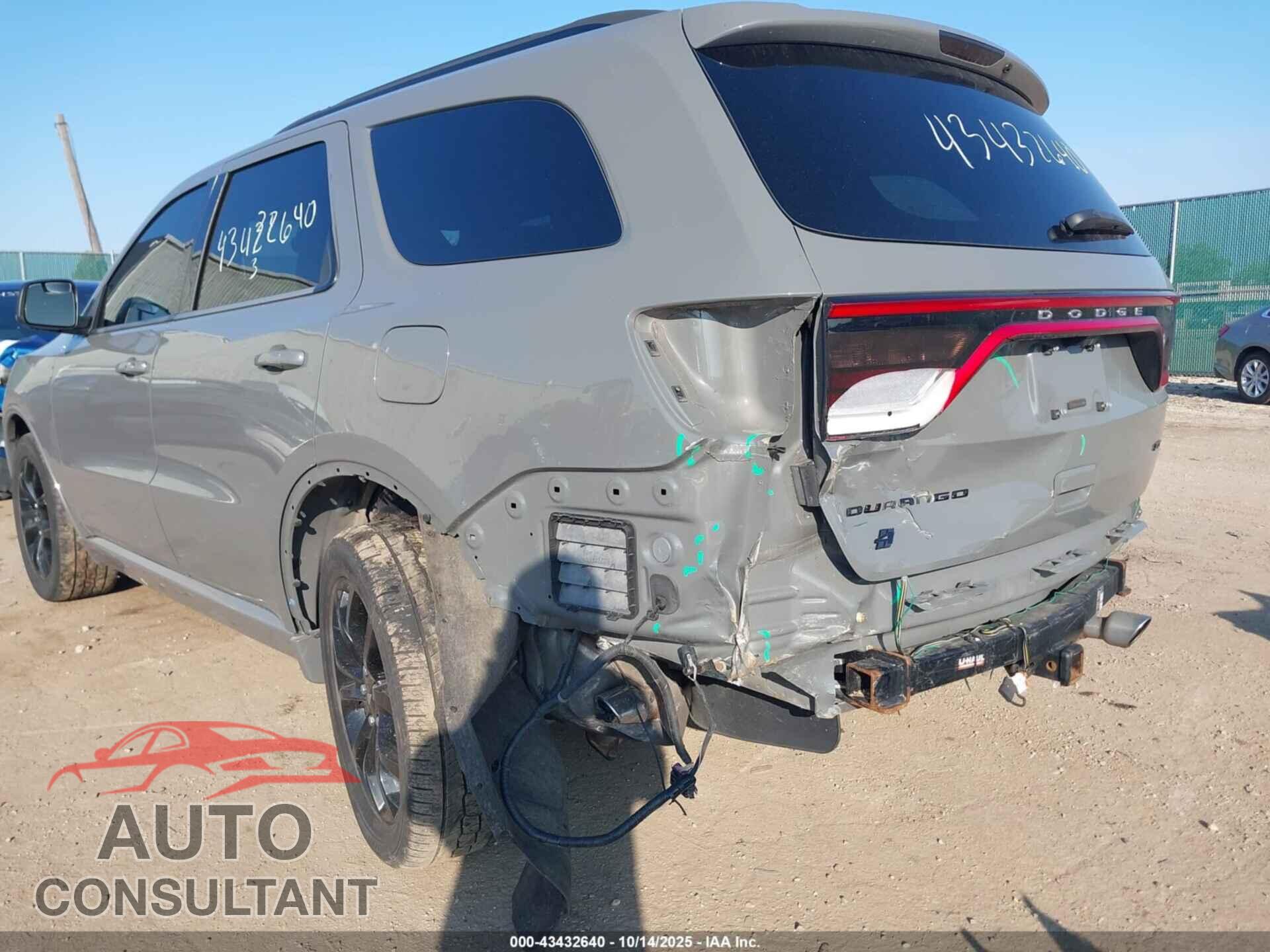 DODGE DURANGO 2020 - 1C4RDJDG2LC433458