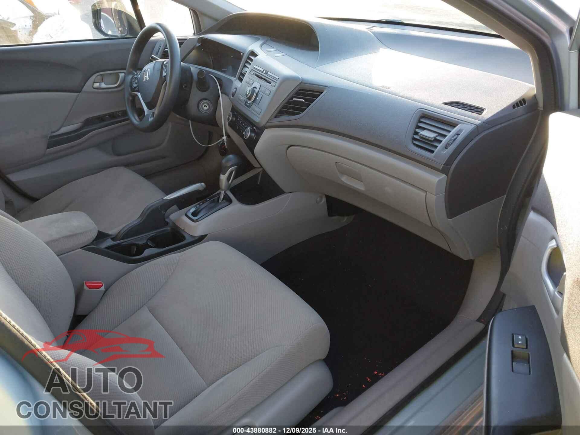 HONDA CIVIC 2012 - 19XFB2F52CE360482