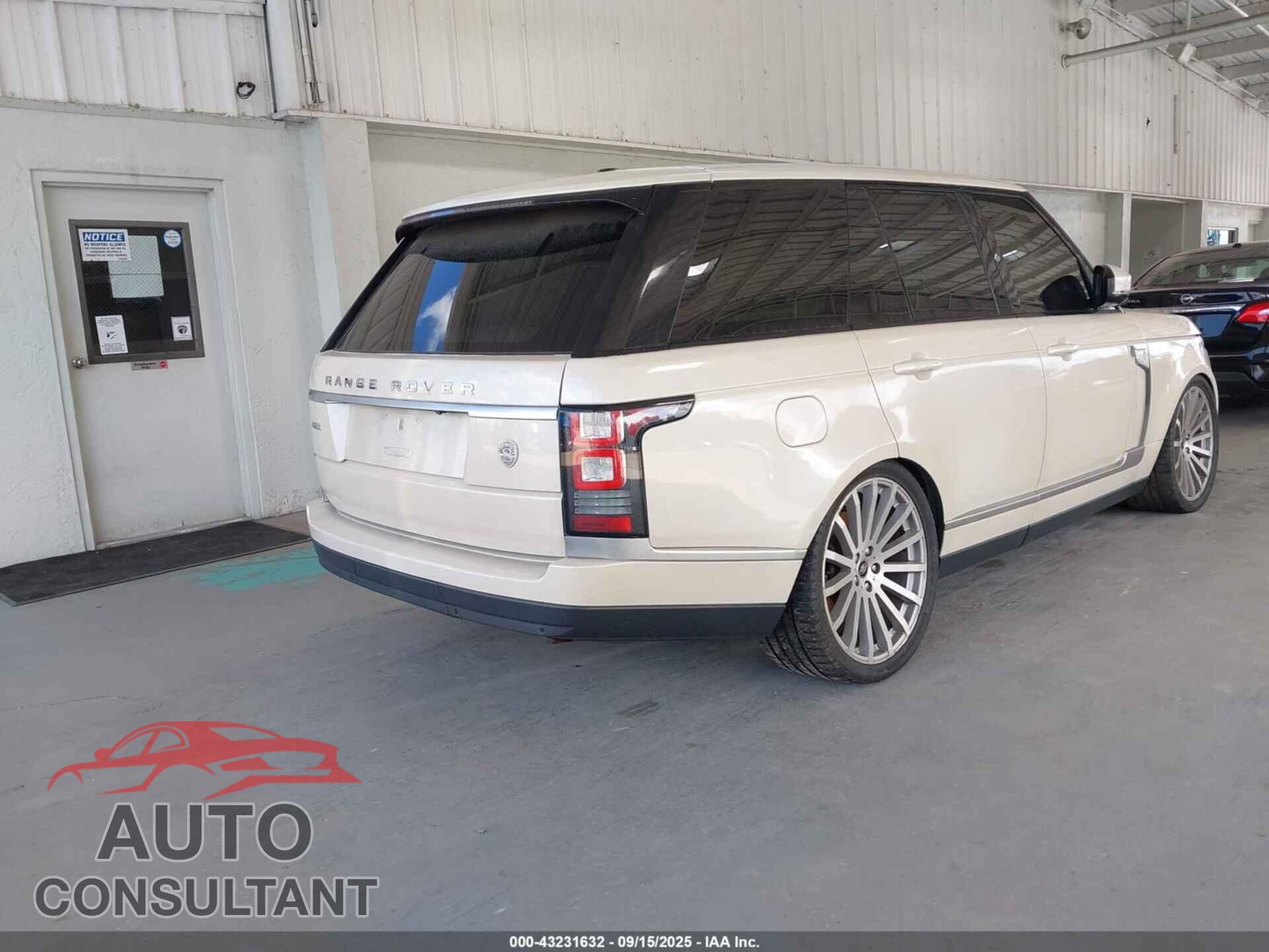 LAND ROVER RANGE ROVER 2013 - SALGS2DF7DA104917