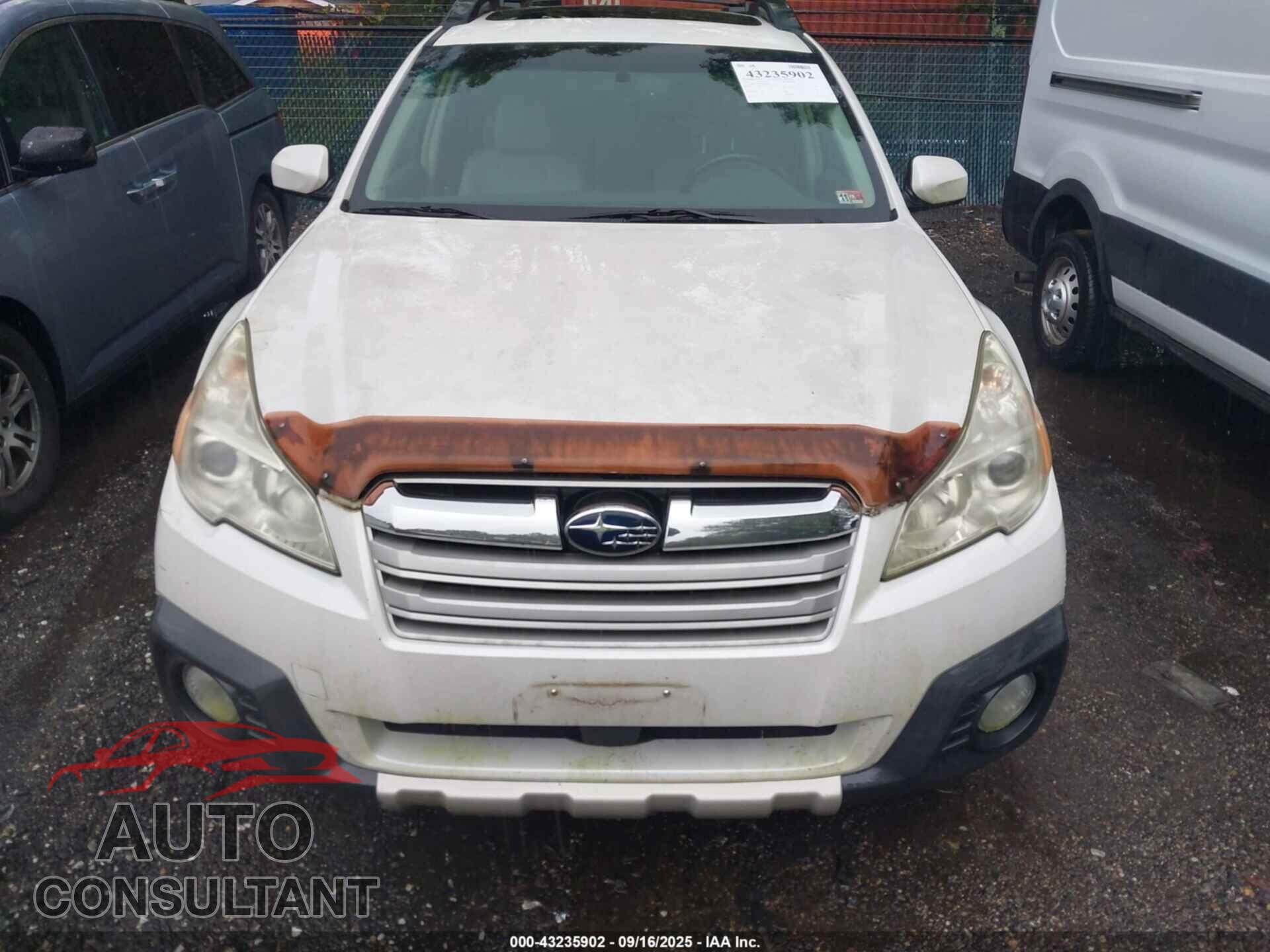 SUBARU OUTBACK 2013 - 4S4BRCKC2D3214043