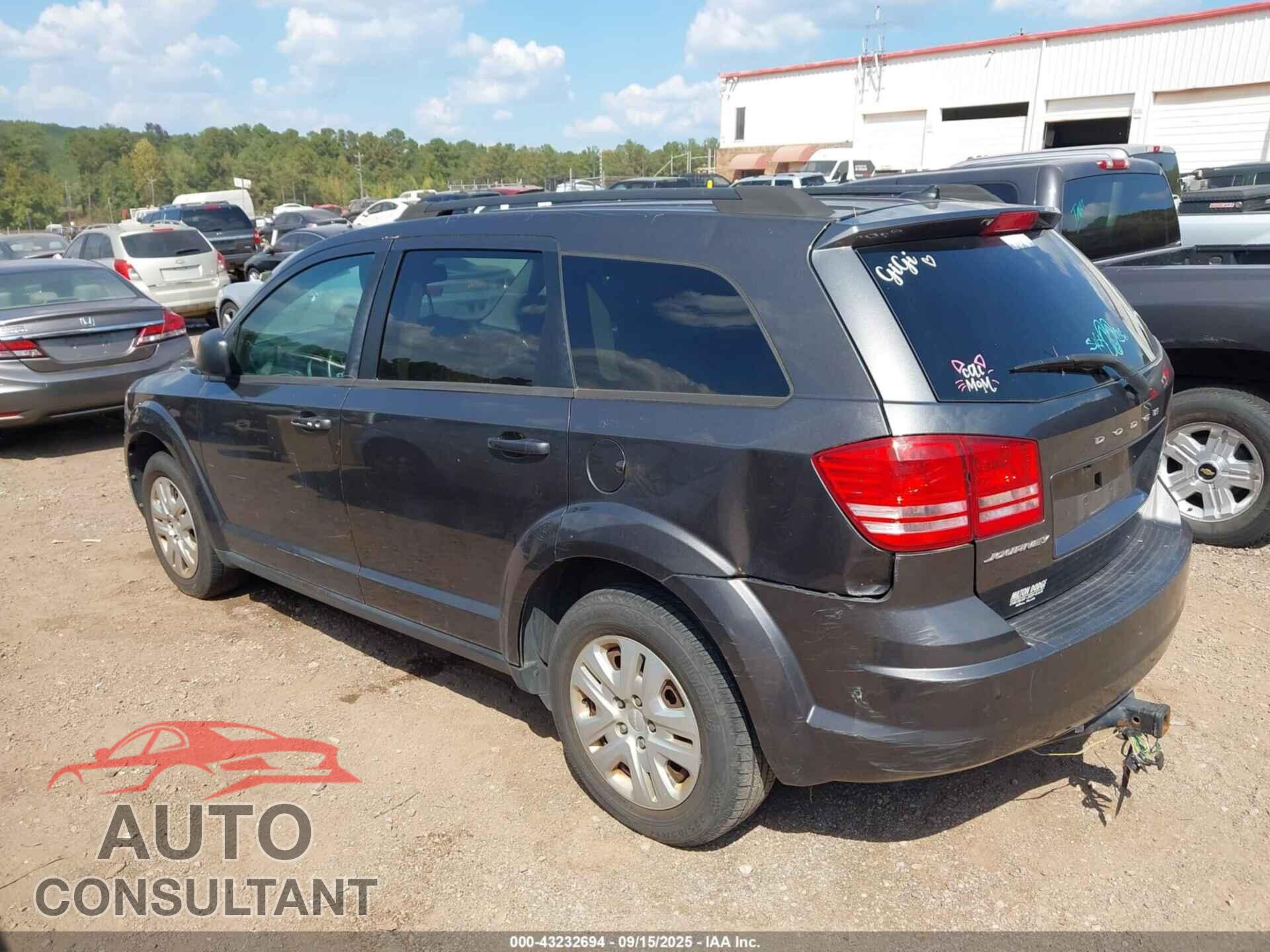 DODGE JOURNEY 2016 - 3C4PDCAB0GT166326