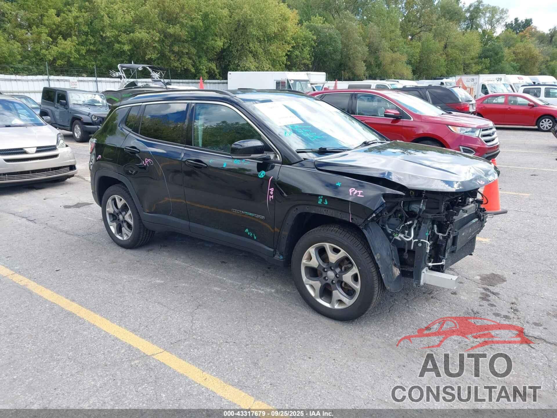 JEEP COMPASS 2018 - 3C4NJDCB7JT266398