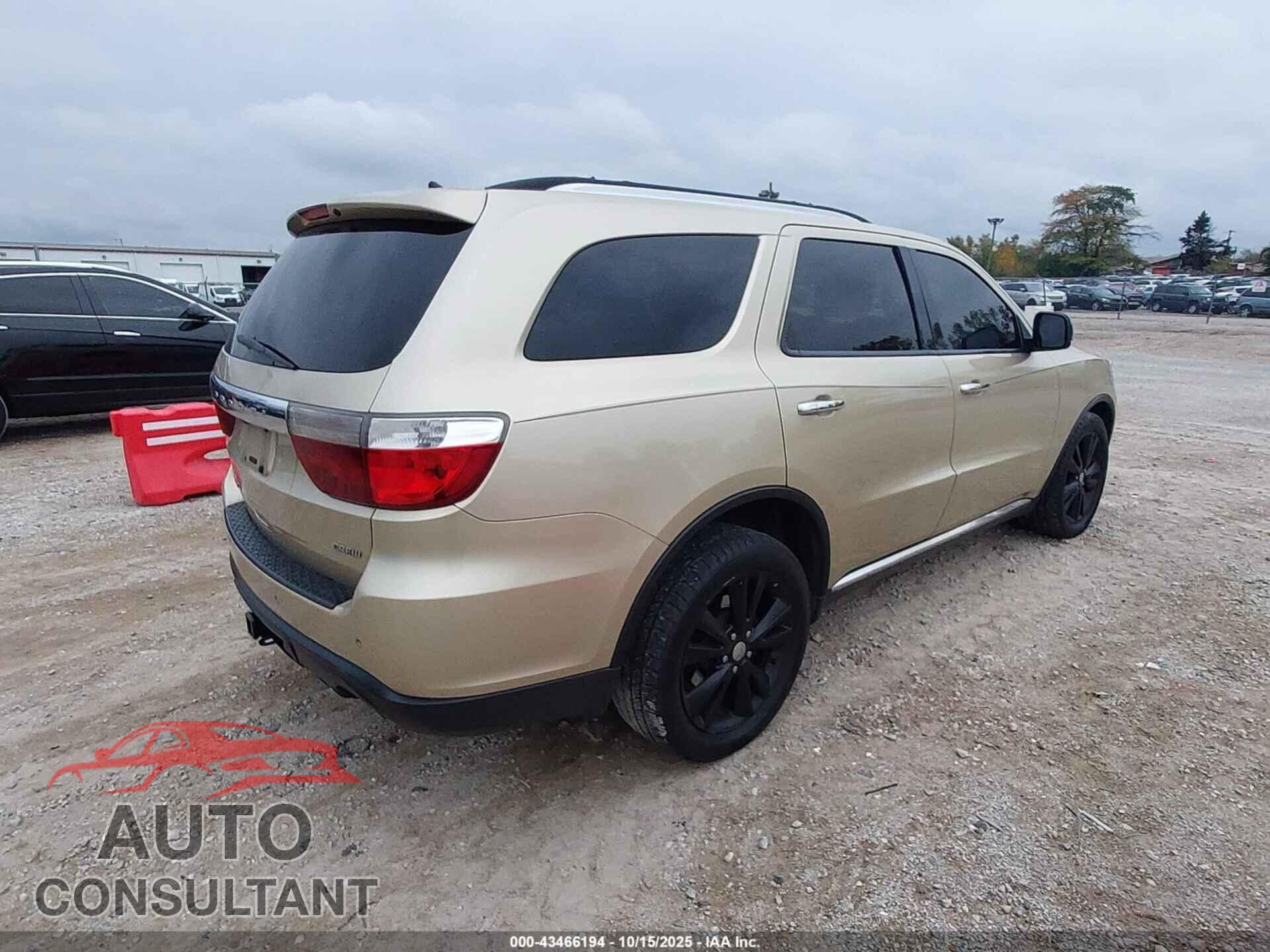 DODGE DURANGO 2011 - 1D4SE4GT2BC693319
