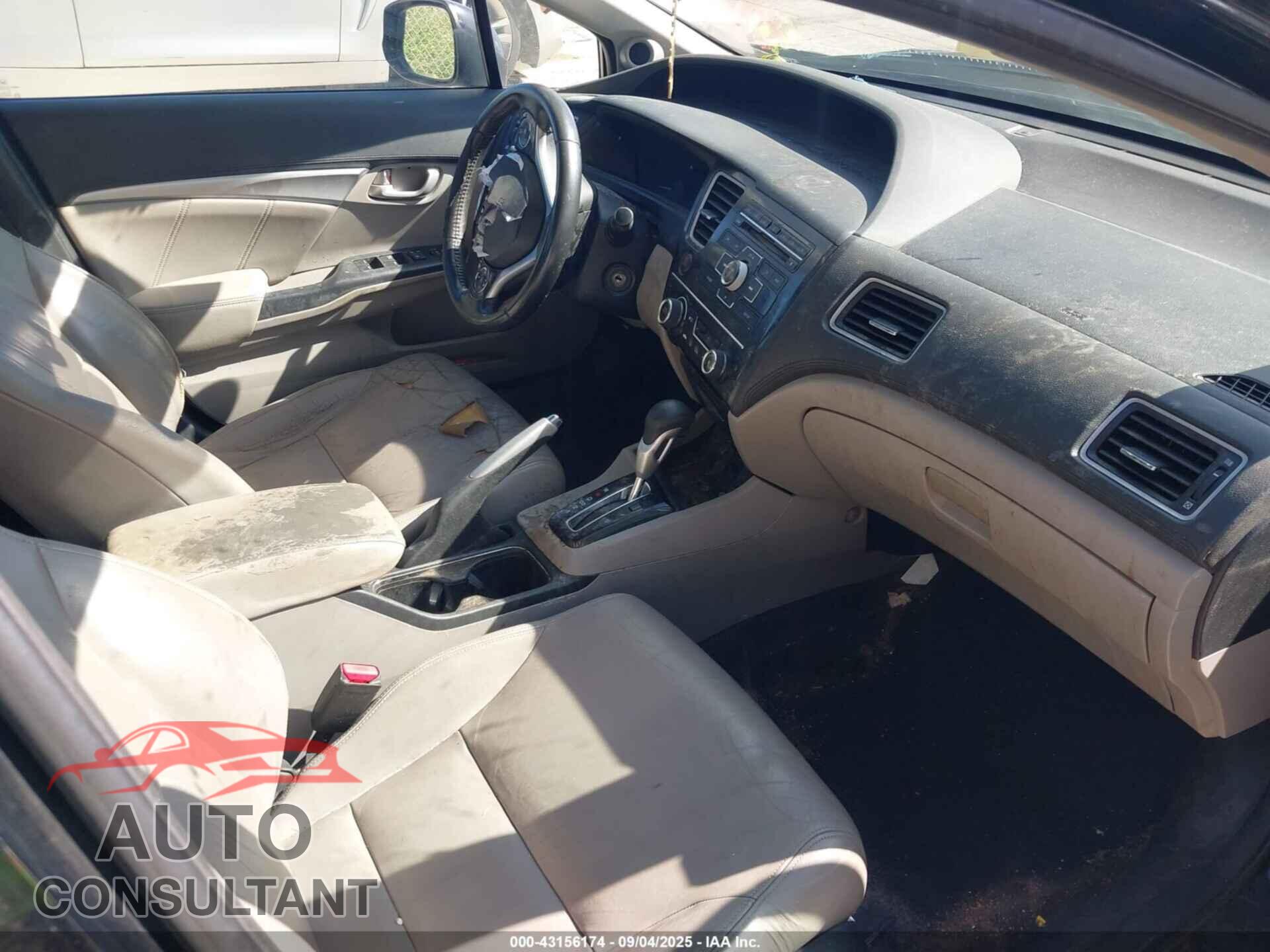 HONDA CIVIC 2013 - 19XFB2F94DE008363