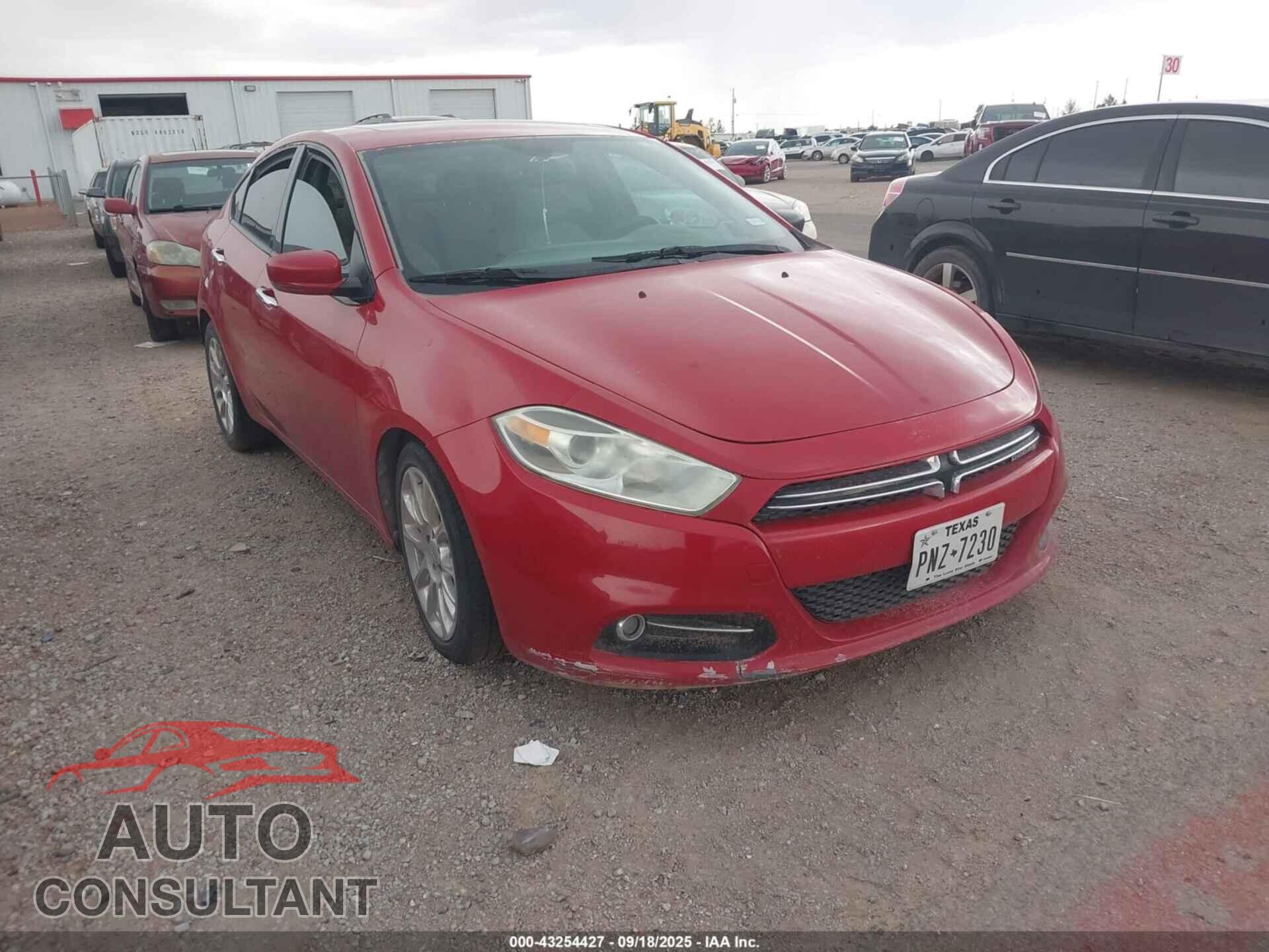 DODGE DART 2013 - 1C3CDFCA1DD183971