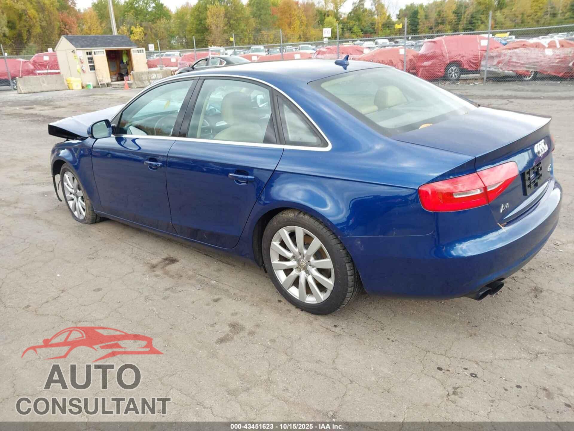 AUDI A4 2013 - WAUBFAFL4DN017131