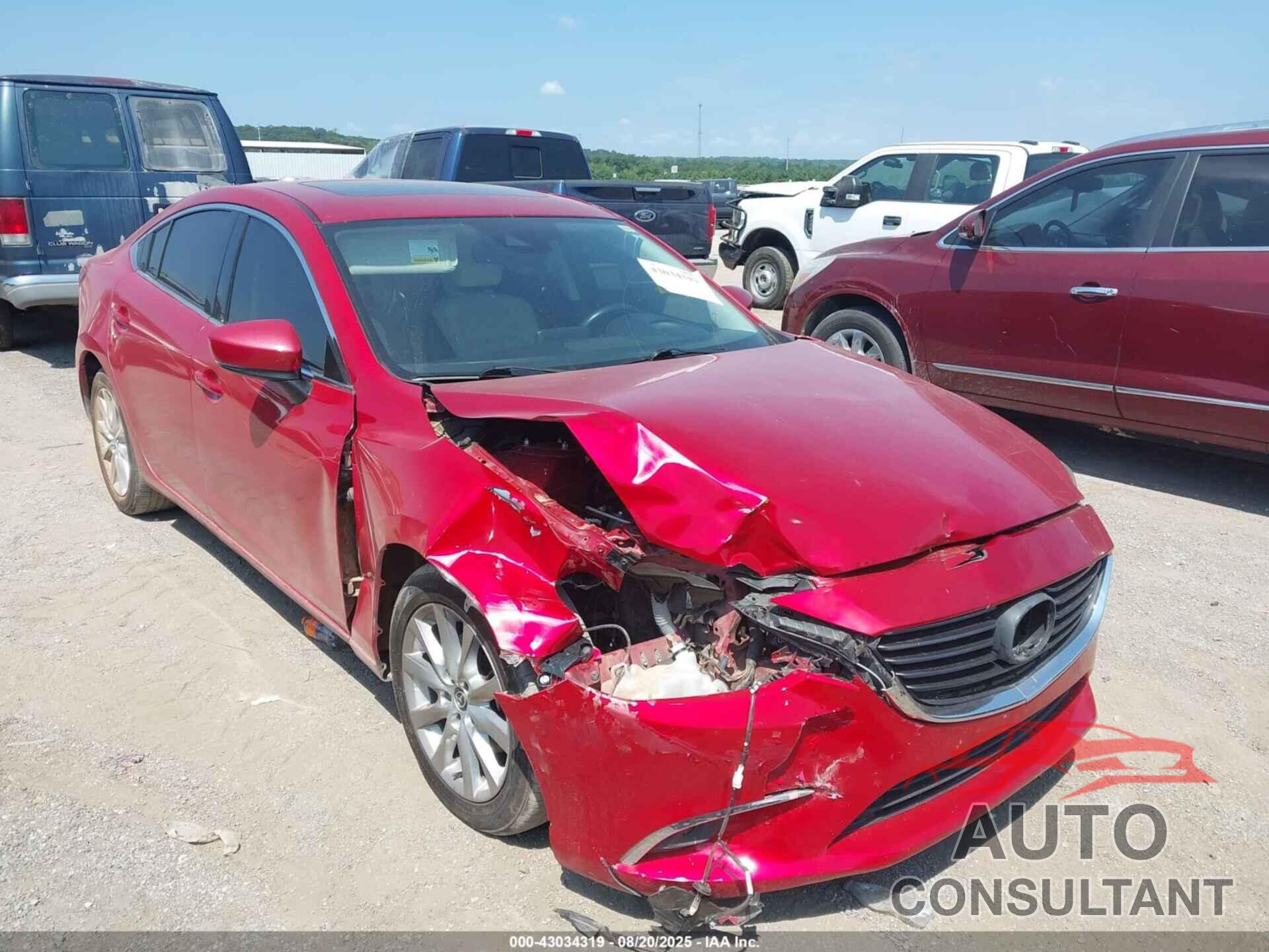 MAZDA MAZDA6 2017 - JM1GL1W50H1129988