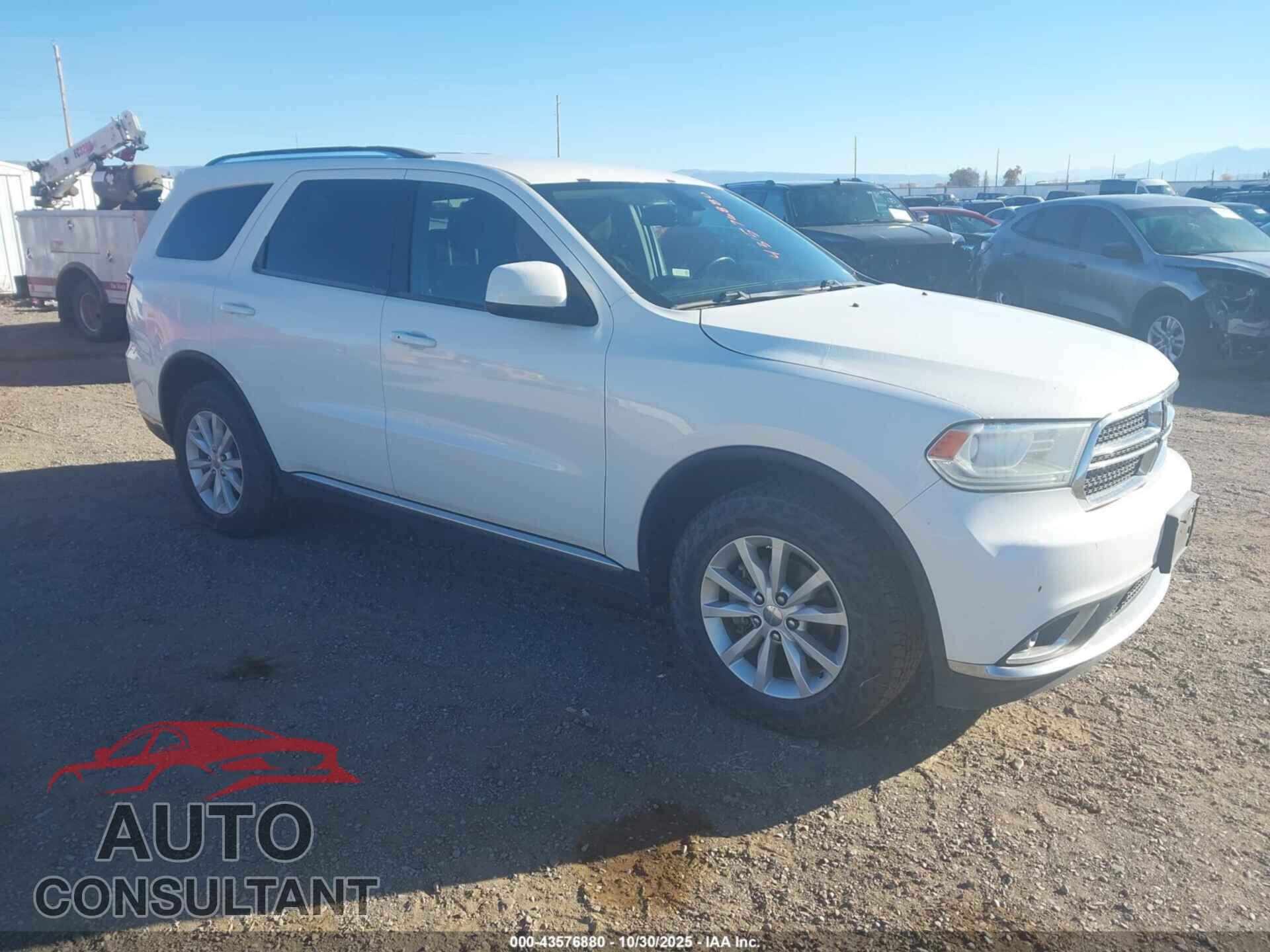 DODGE DURANGO 2014 - 1C4RDJAG9EC592260