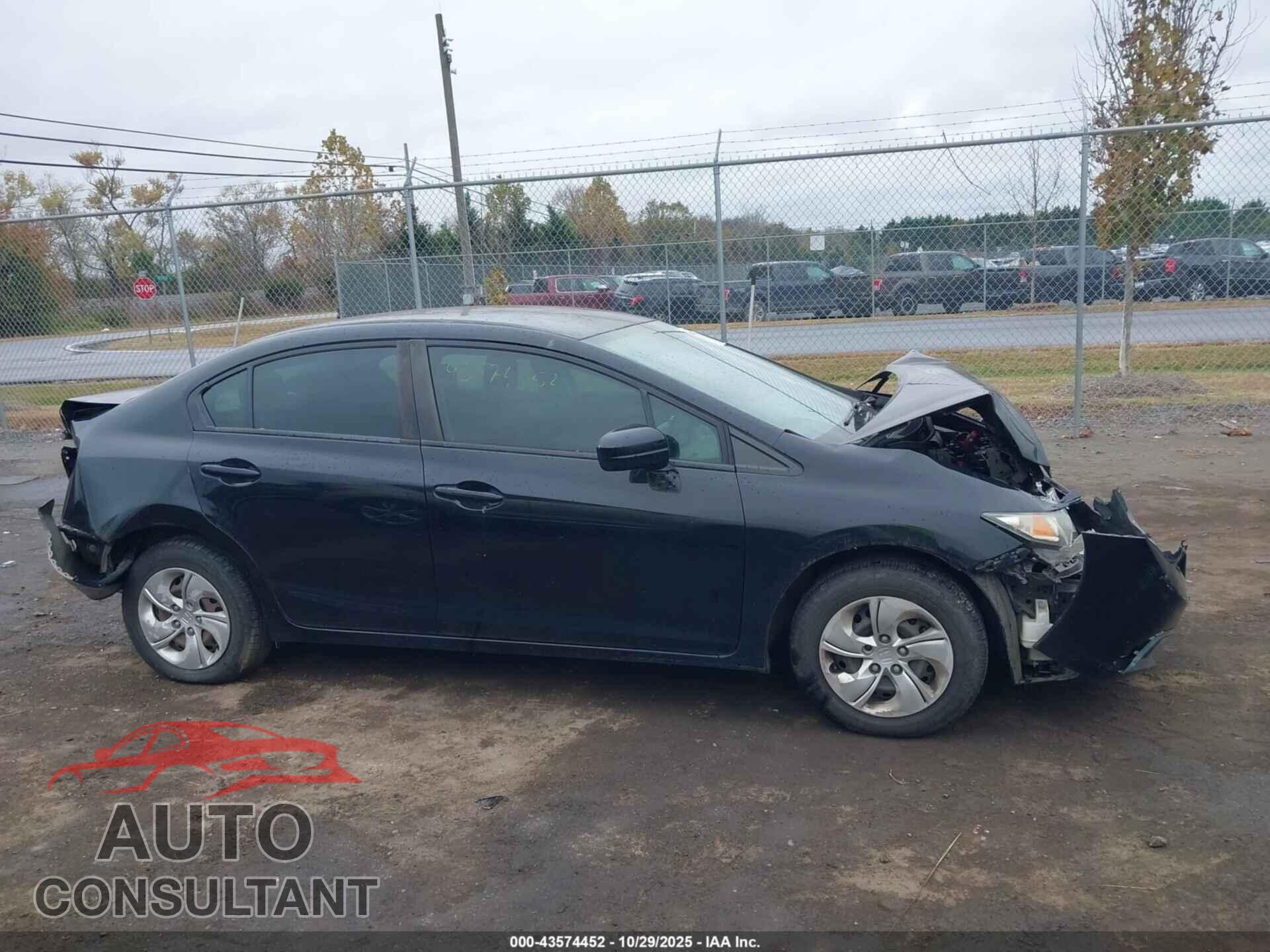 HONDA CIVIC 2015 - 2HGFB2F58FH544836