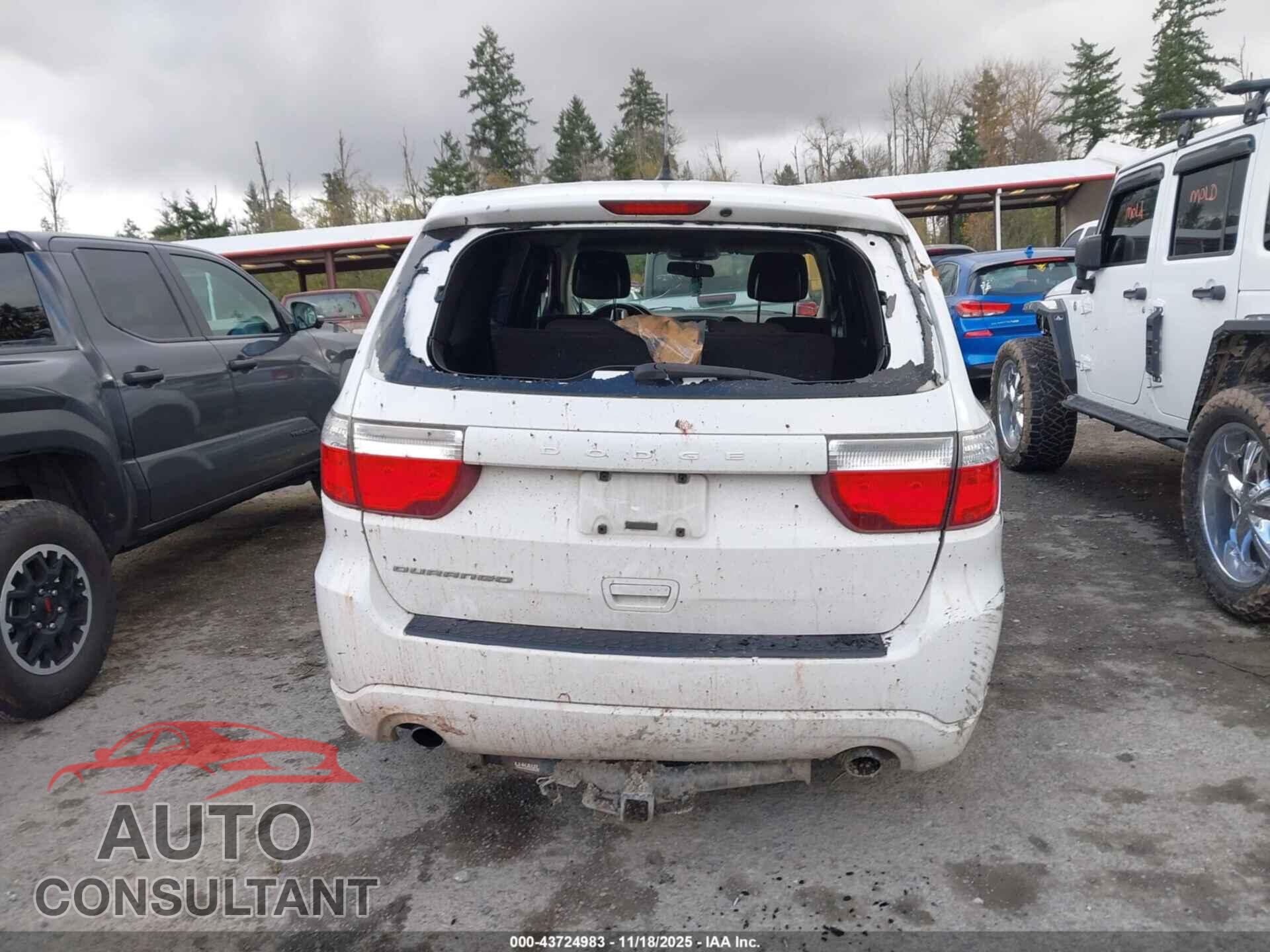 DODGE DURANGO 2013 - 1C4RDHAG4DC689552