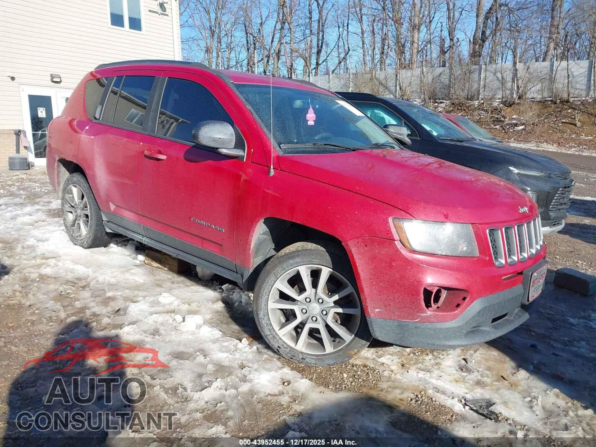 JEEP COMPASS 2016 - 1C4NJDBB2GD734165
