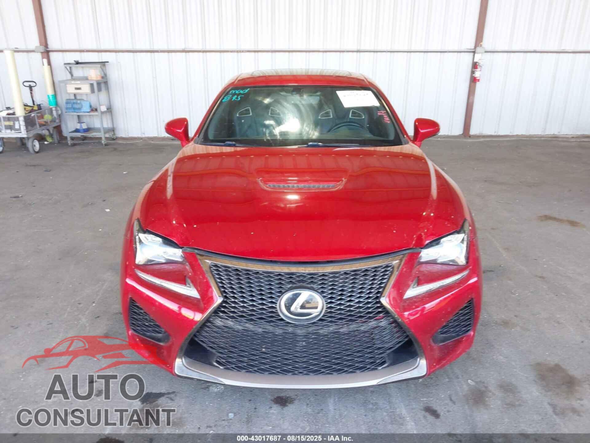 LEXUS RC F 2015 - JTHHP5BC3F5003617