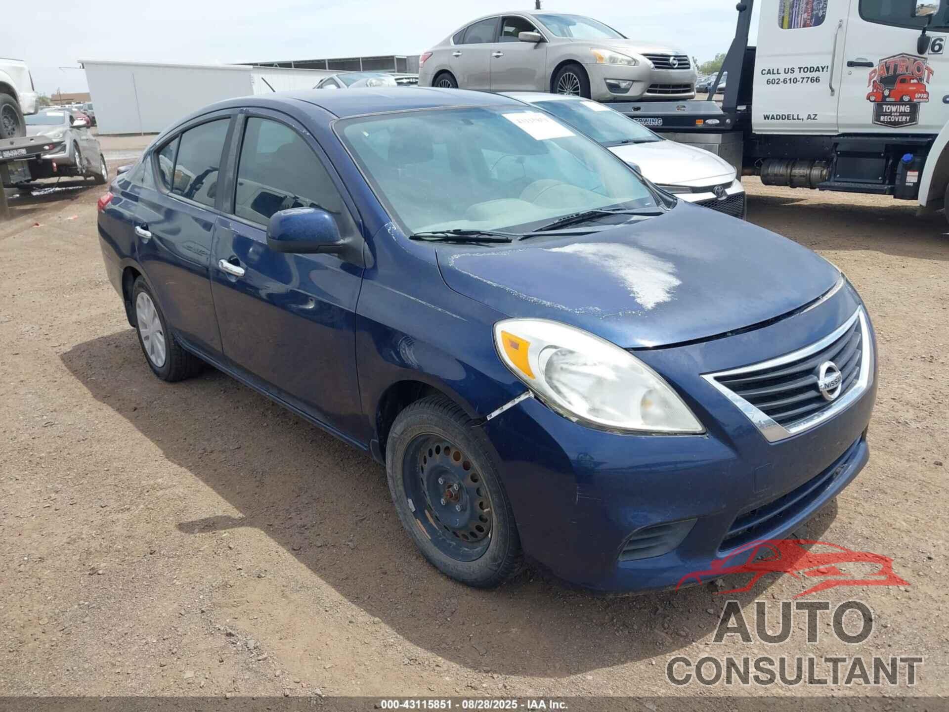 NISSAN VERSA 2014 - 3N1CN7AP4EL802809