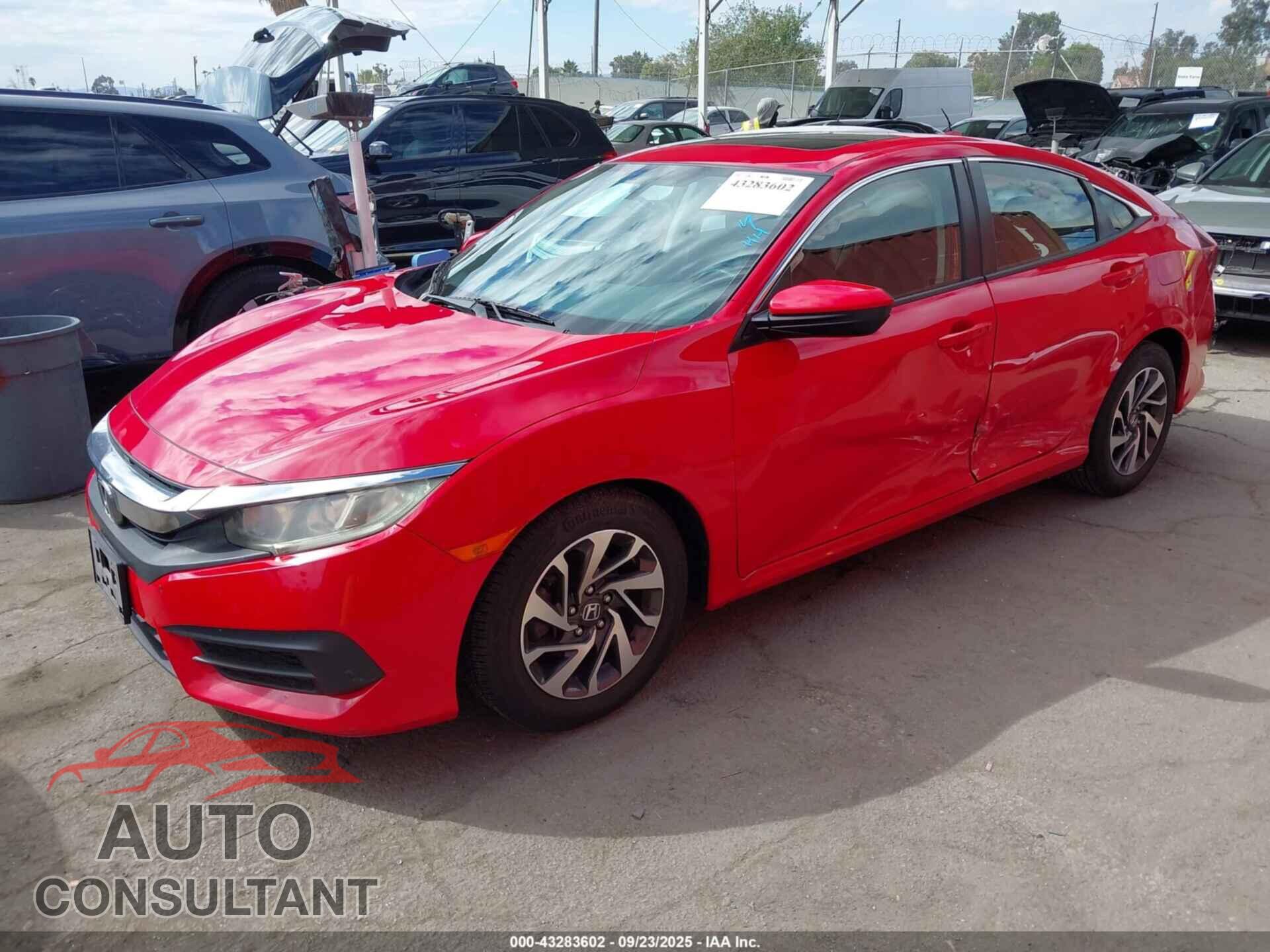 HONDA CIVIC 2017 - 2HGFC2F76HH577223