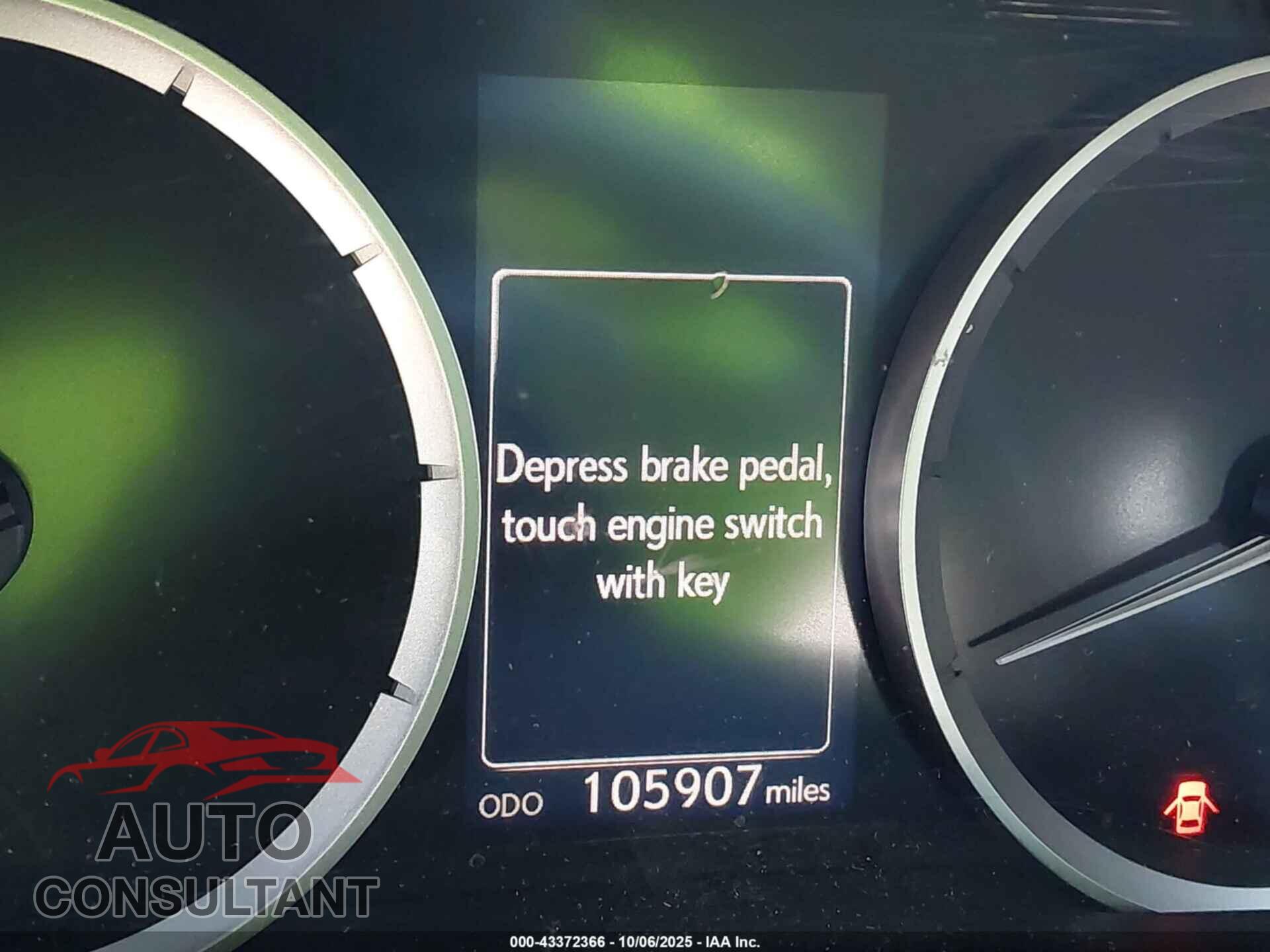 LEXUS IS 250 2014 - JTHBF1D23E5012046