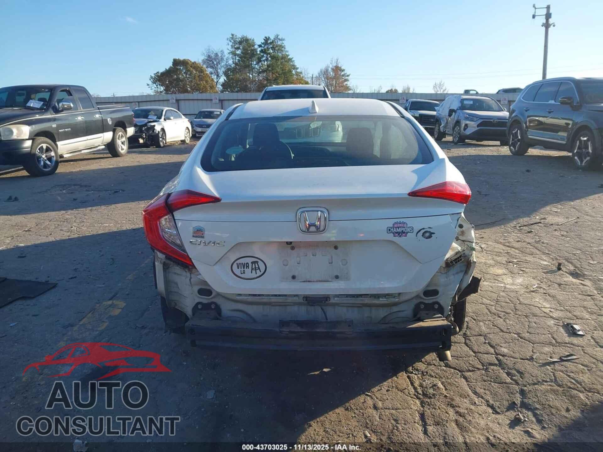 HONDA CIVIC 2017 - 19XFC2F73HE072153