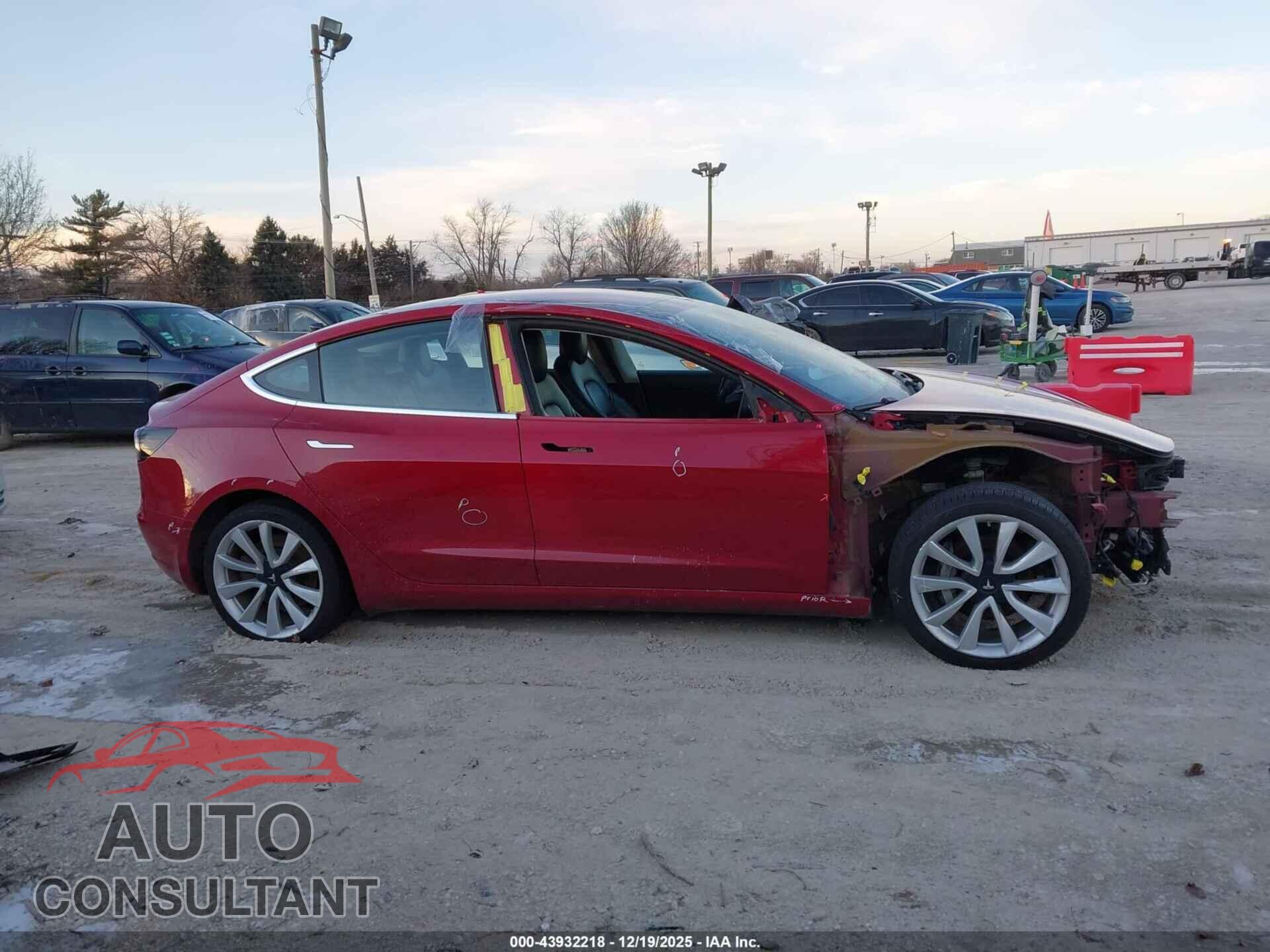 TESLA MODEL 3 2018 - 5YJ3E1EB3JF091413