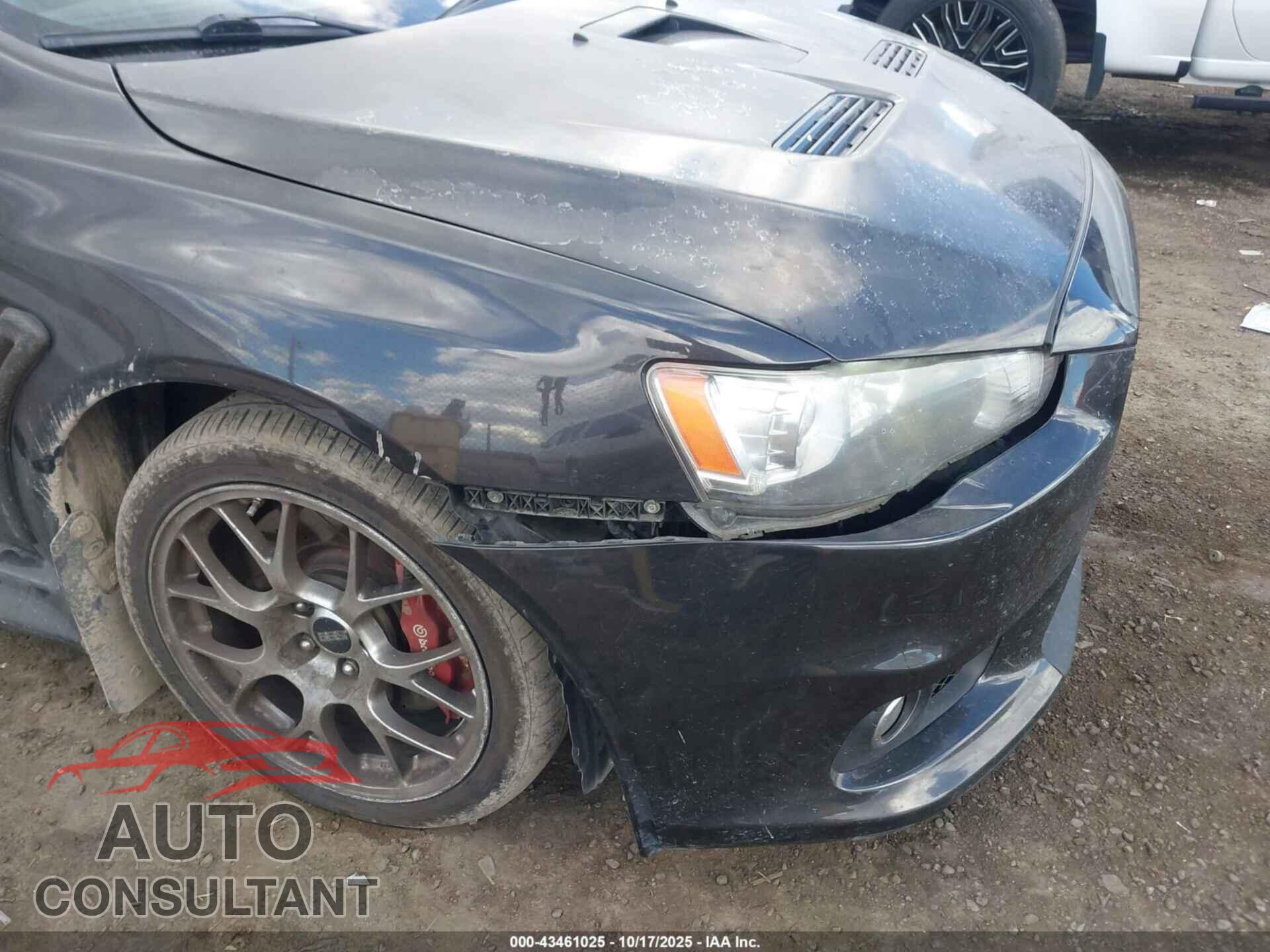 MITSUBISHI LANCER EVOLUTION 2010 - JA32W5FV0AU026078