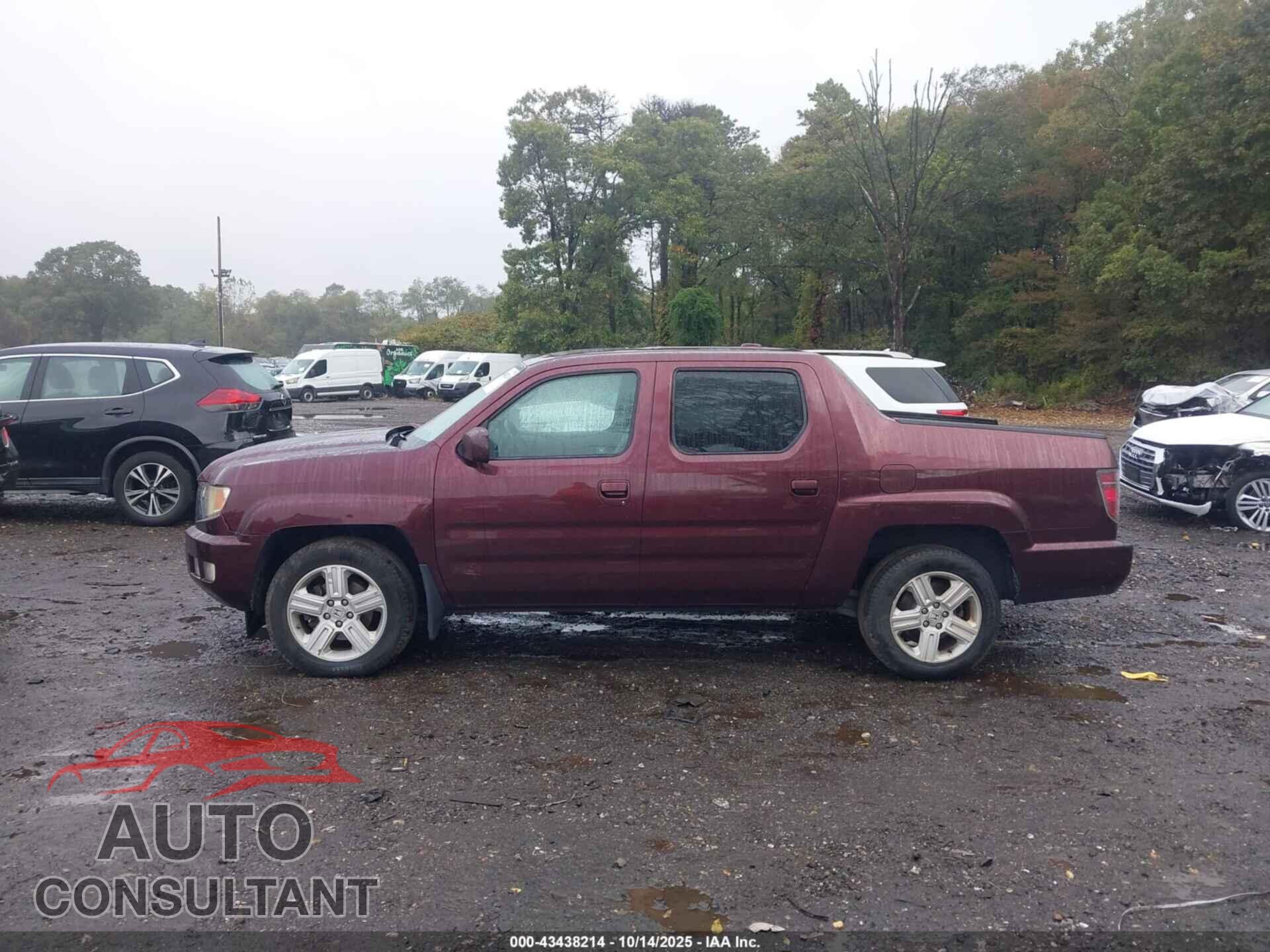 HONDA RIDGELINE 2012 - 5FPYK1F57CB451834
