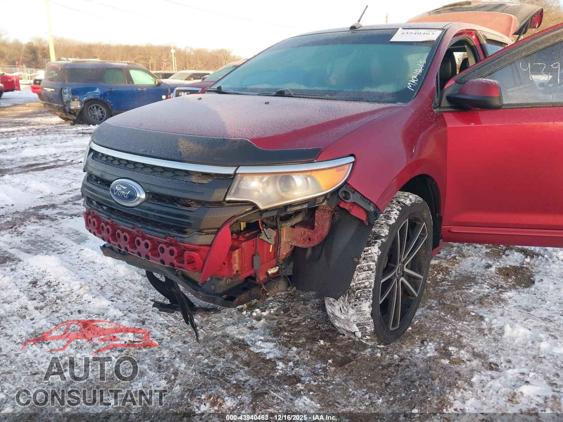 FORD EDGE 2013 - 2FMDK4AKXDBA15737