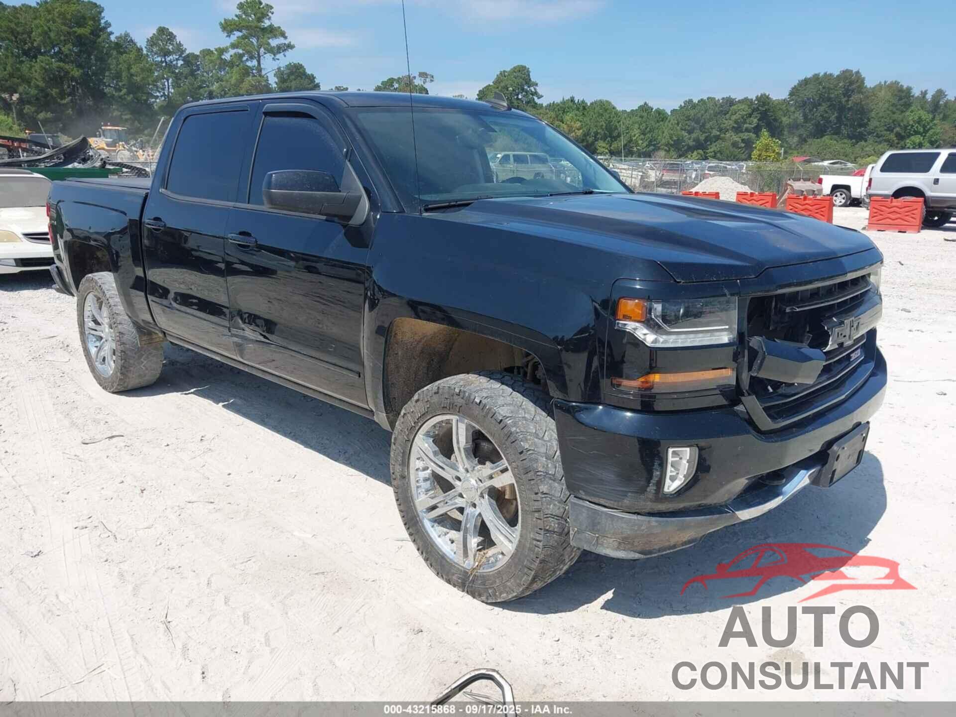 CHEVROLET SILVERADO 1500 2018 - 3GCUKREC4JG106046