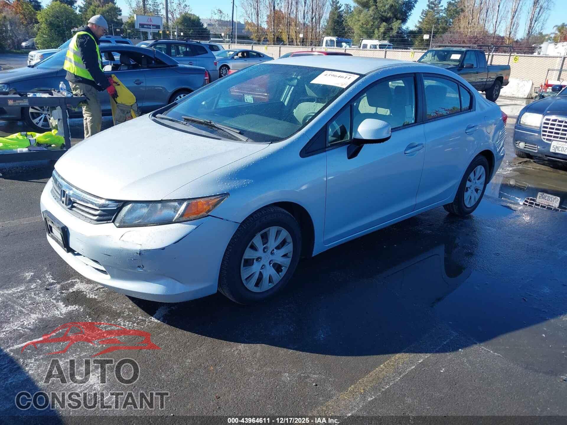 HONDA CIVIC 2012 - JHMFB2F5XCS004552