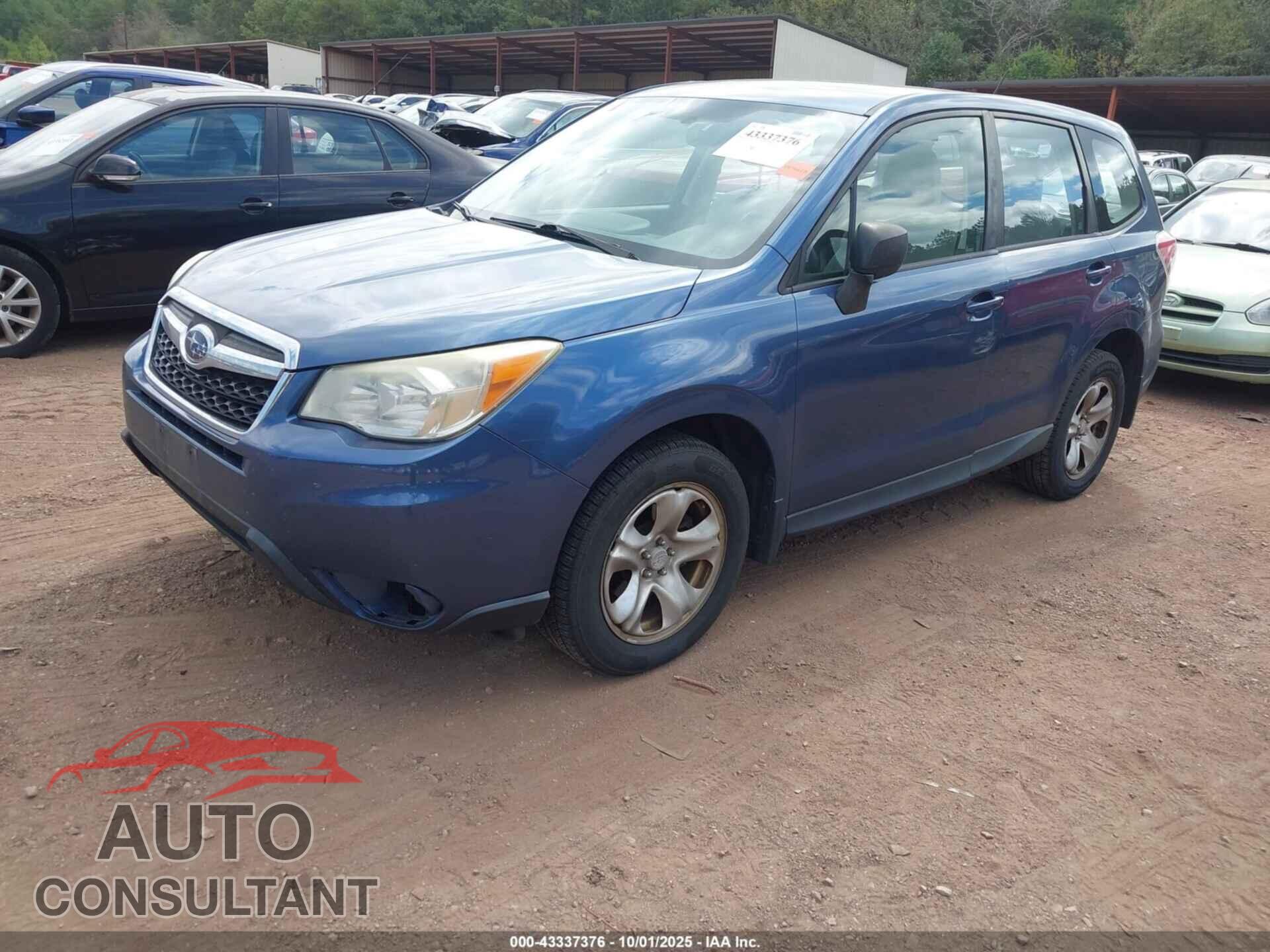 SUBARU FORESTER 2014 - JF2SJAACXEH439012